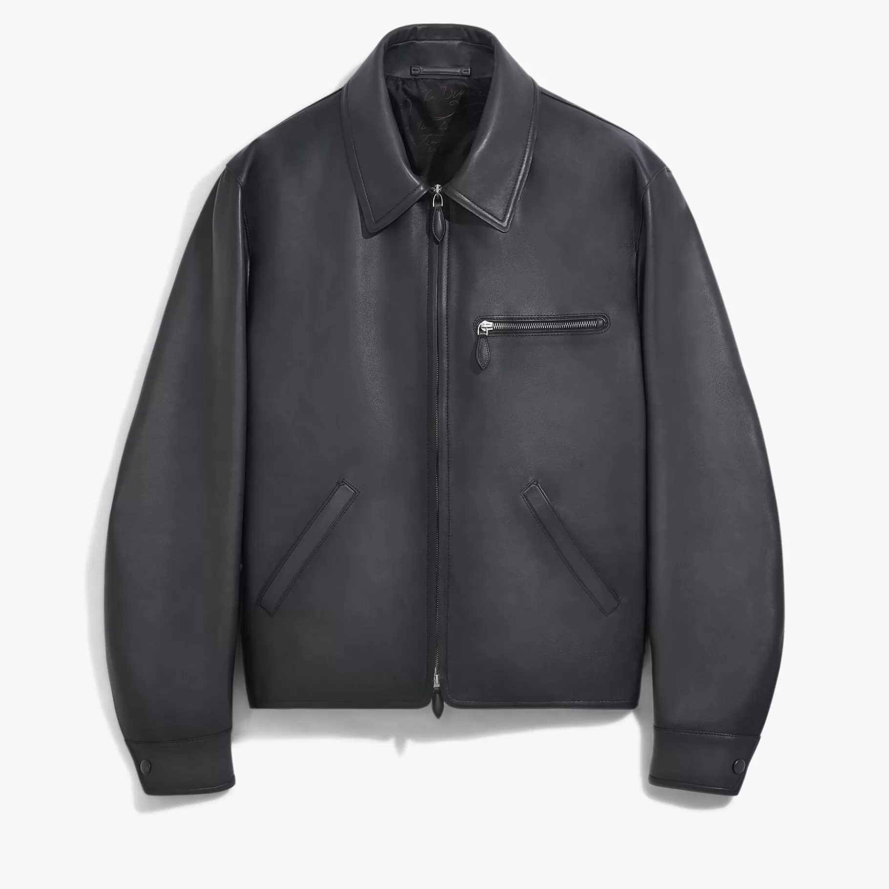 Blouson 1 Jour en Cuir Patiné | Berluti New