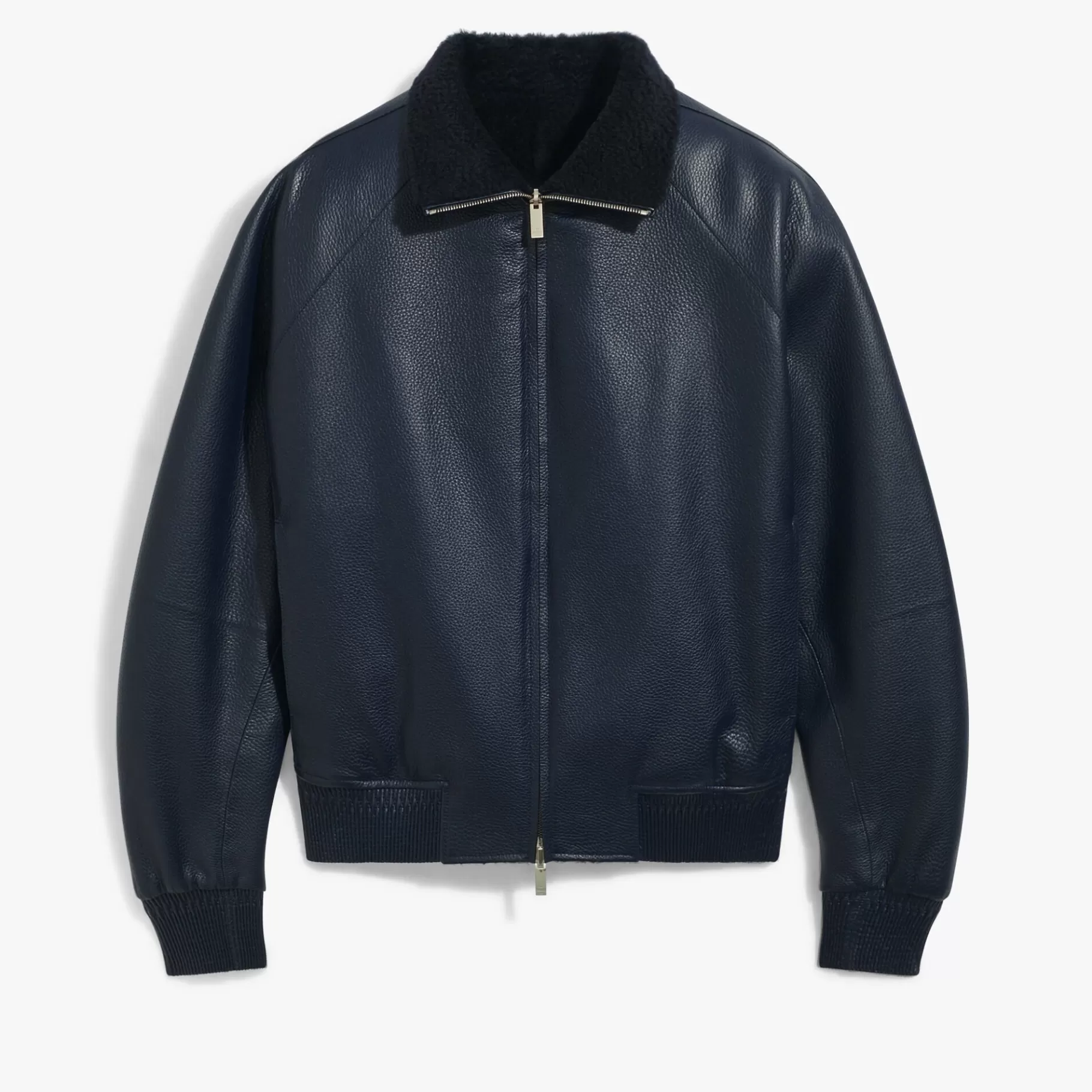 Blouson Reversible en Cuir de Cerf et Shearling | Berluti Discount