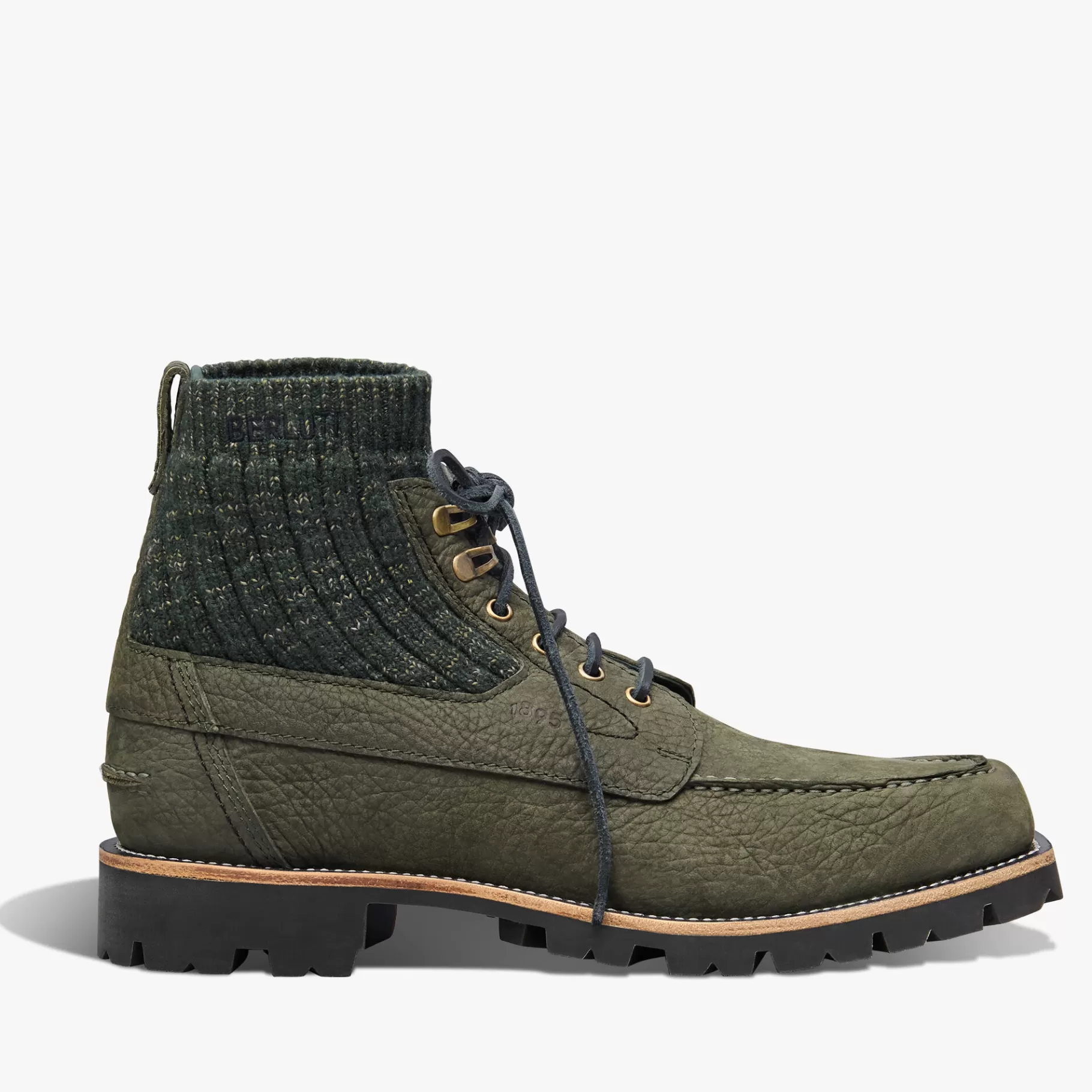 Bottine Grand Chemin En Cuir Nubuck | Berluti Clearance