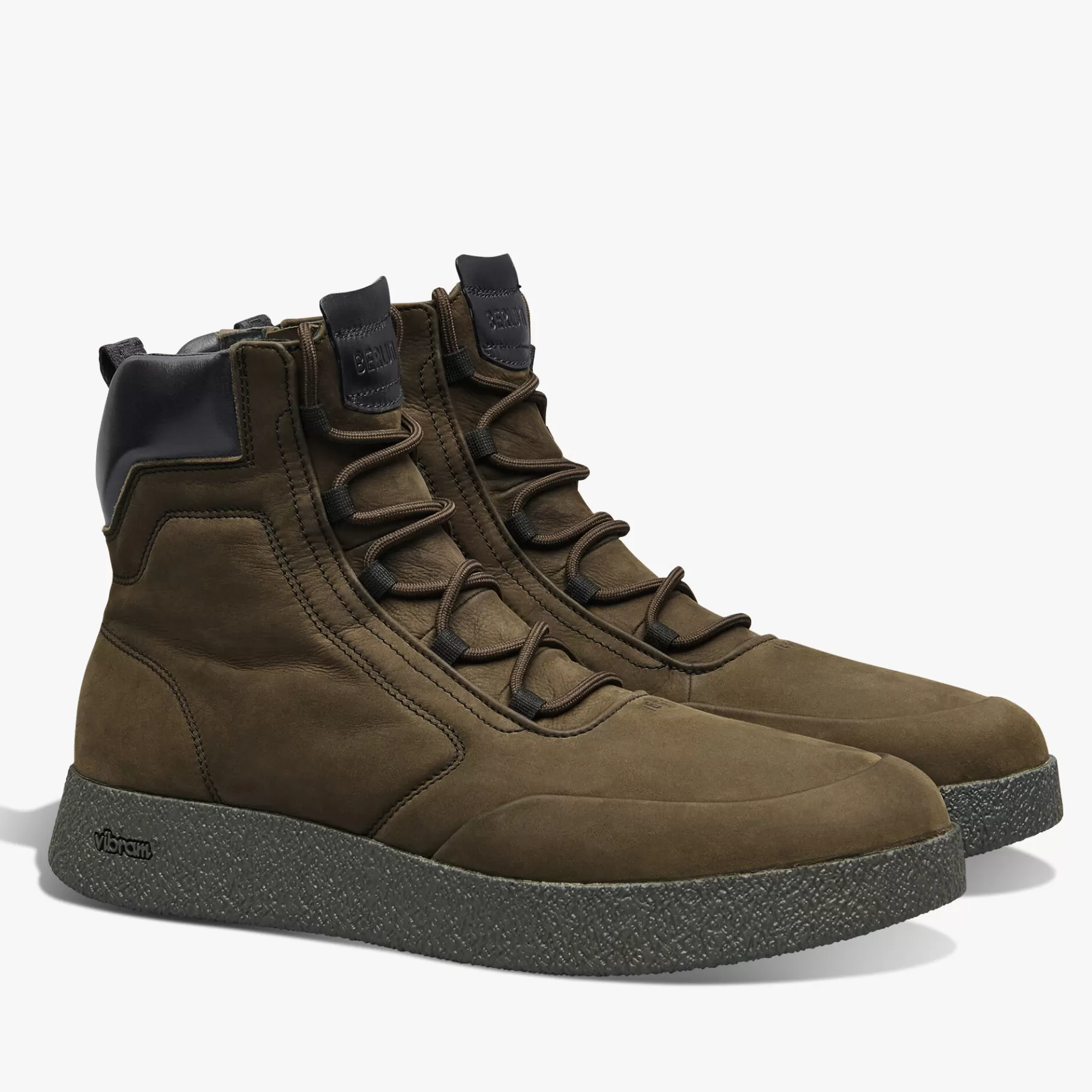 Bottine Outdoor En Cuir Nubuck | Berluti Fashion