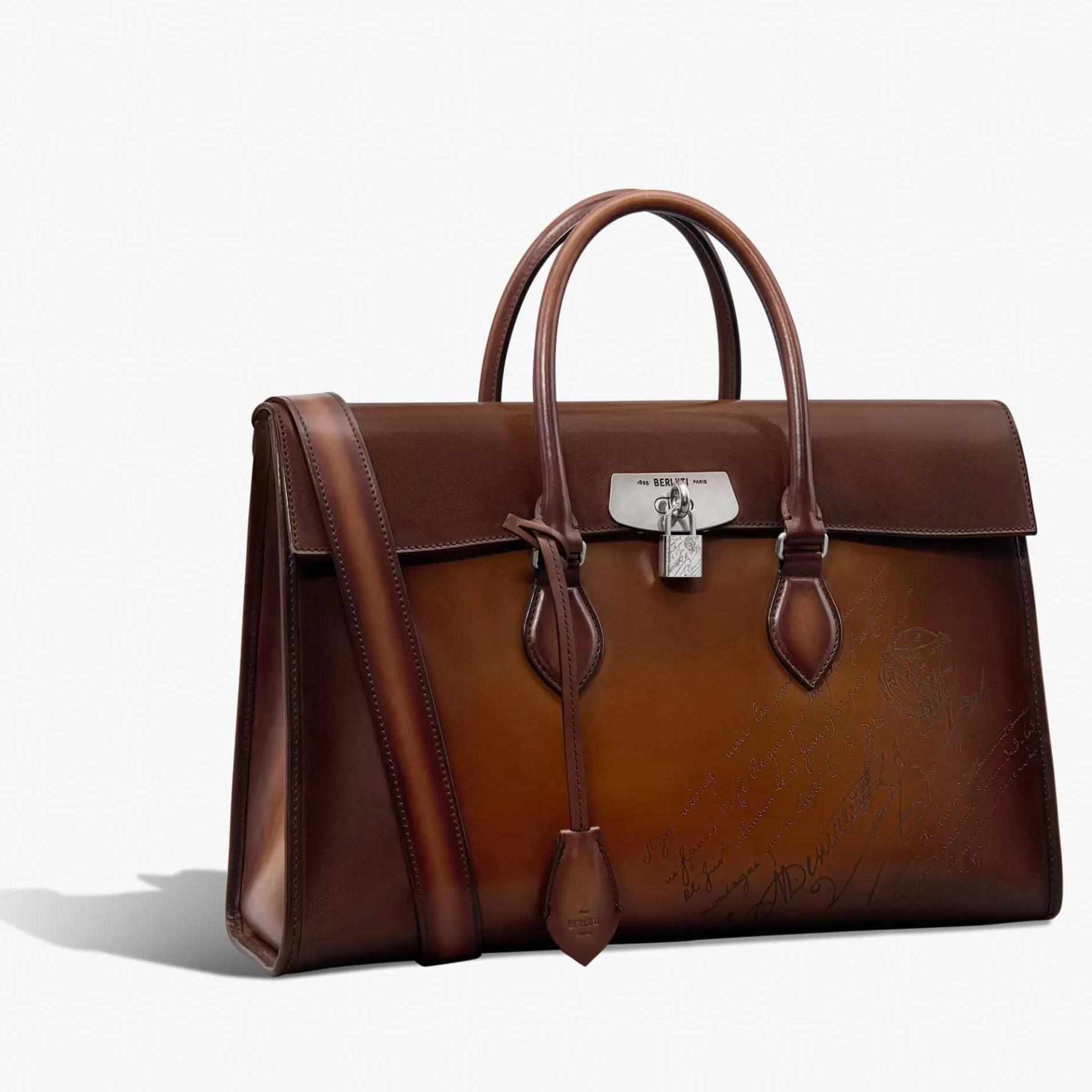 Cartable E’Mio En Cuir | Berluti Flash Sale