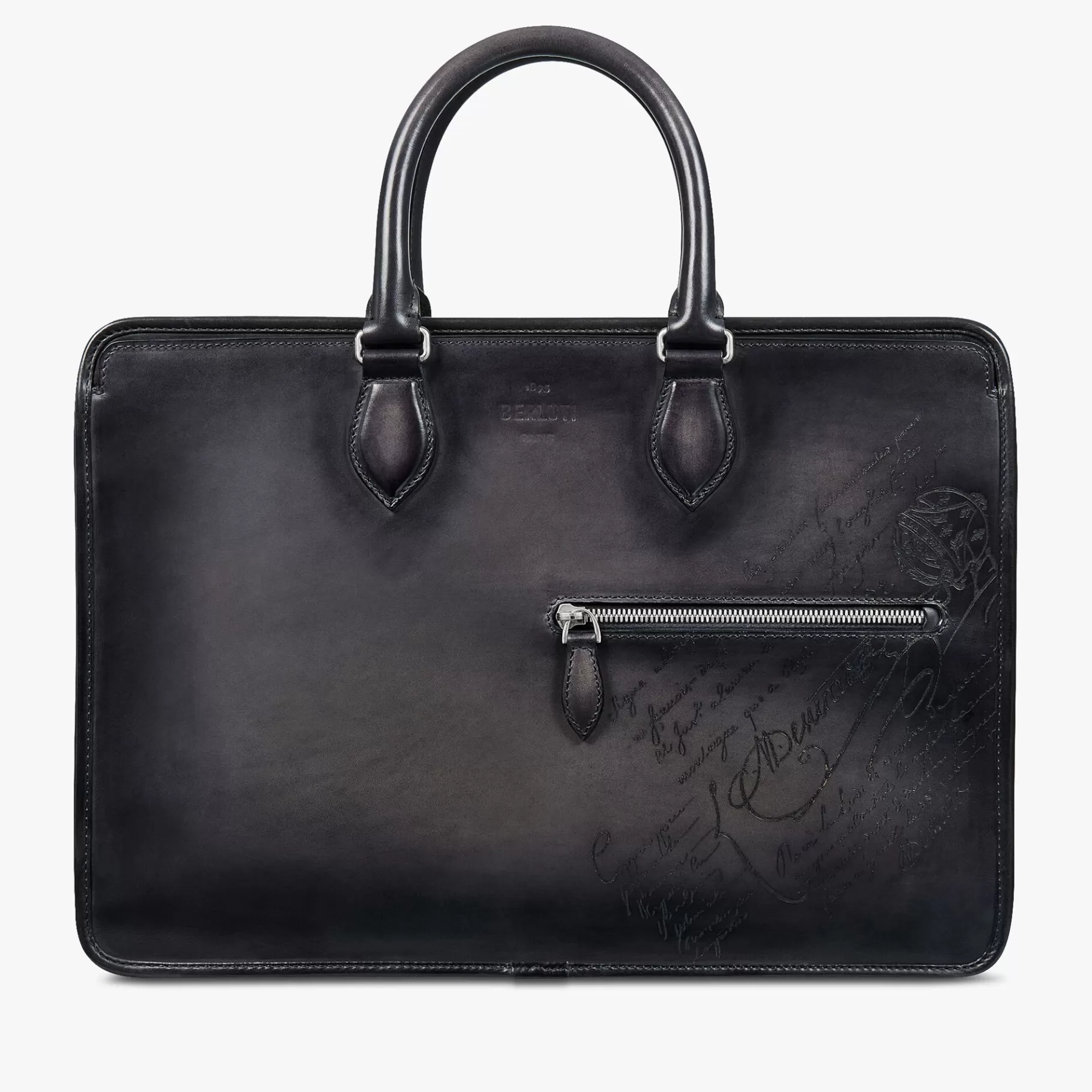 Cartable Un Jour En Cuir Scritto | Berluti Online