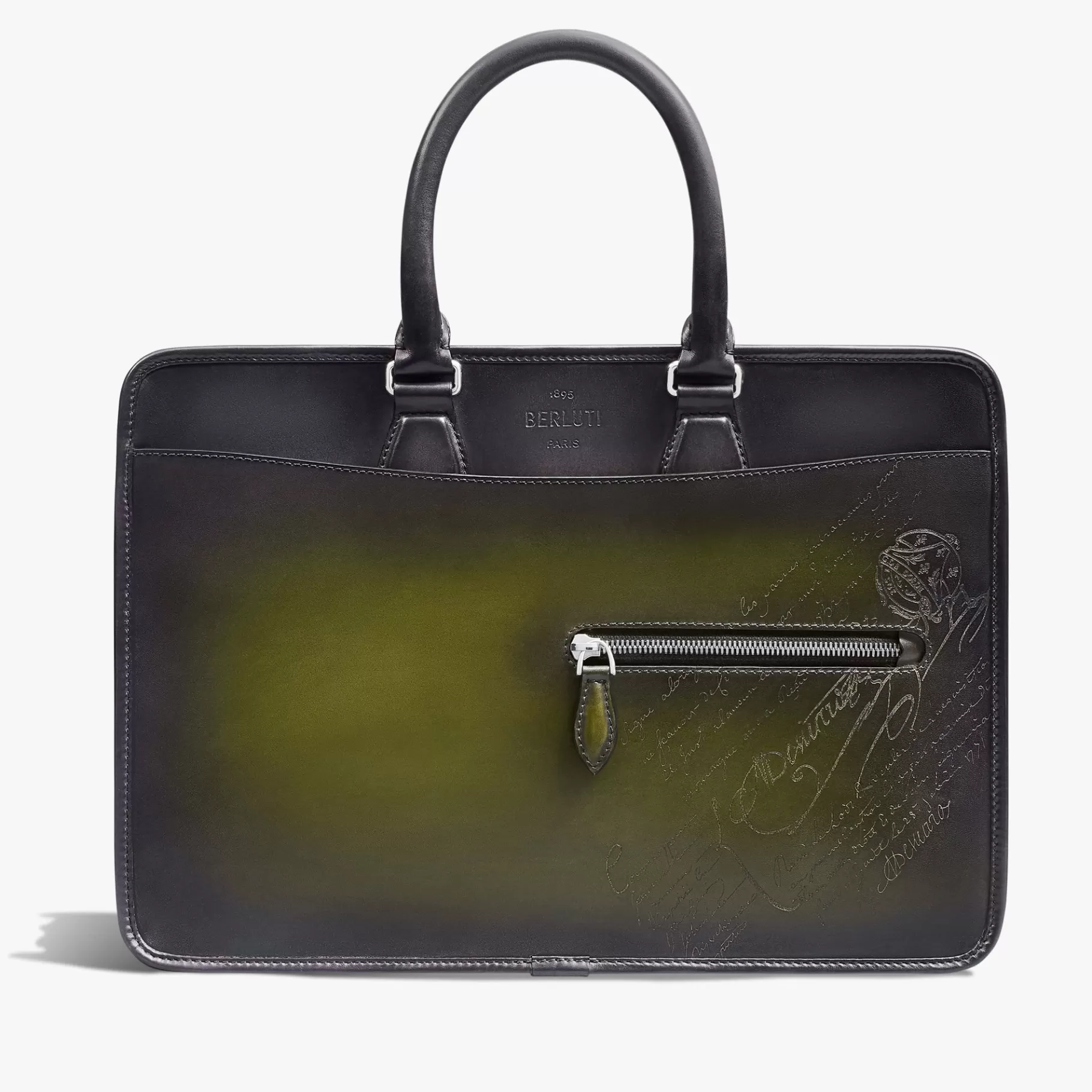 Cartable Un Jour Mini Gradiant en Cuir Scritto Swipe | Berluti Online