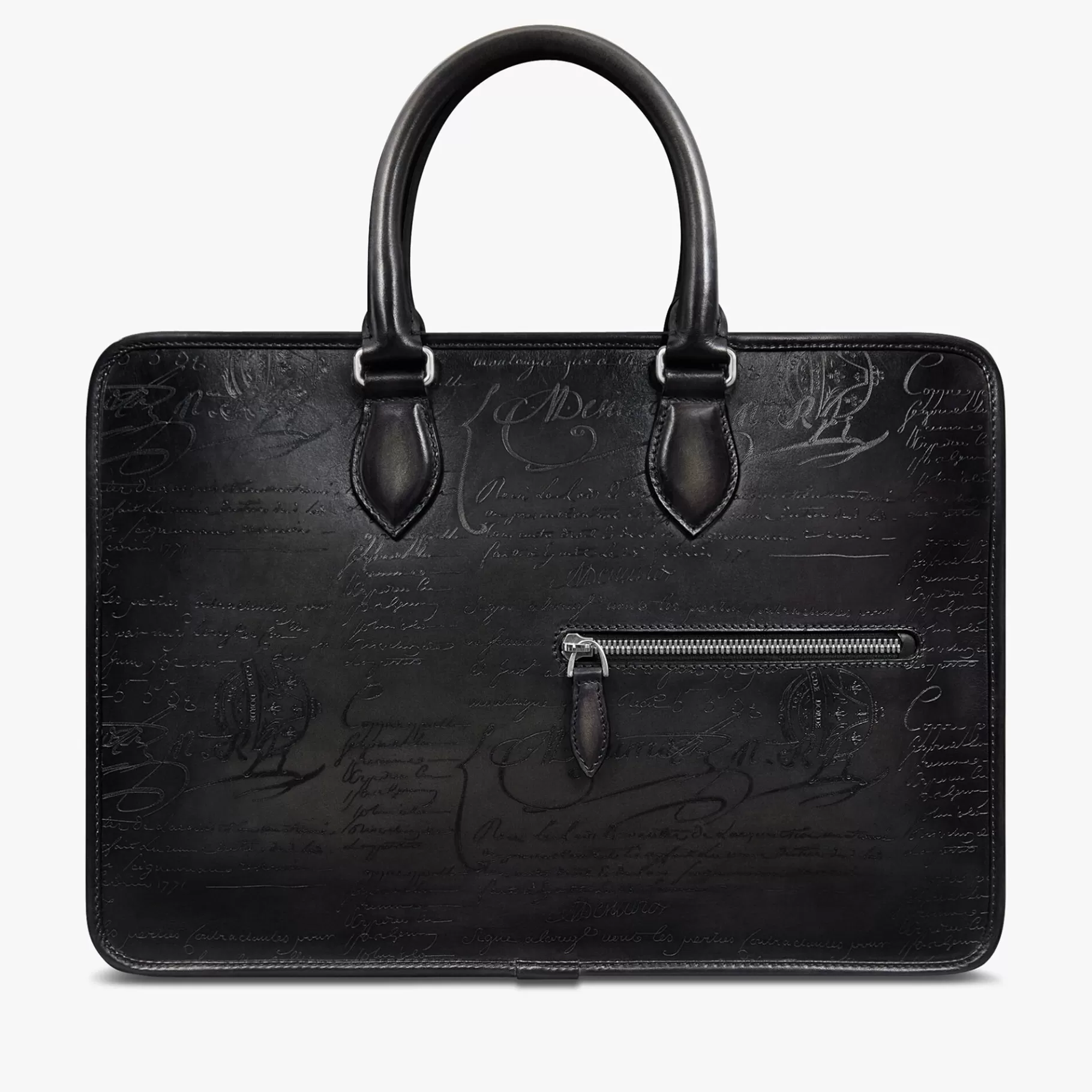 Cartable Un Jour Petit Modèle En Cuir Scritto | Berluti Outlet