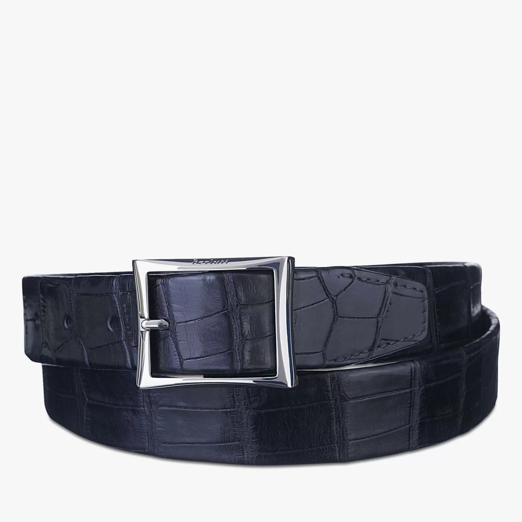 Ceinture Classic En Cuir D'Alligator - 35mm | Berluti Cheap