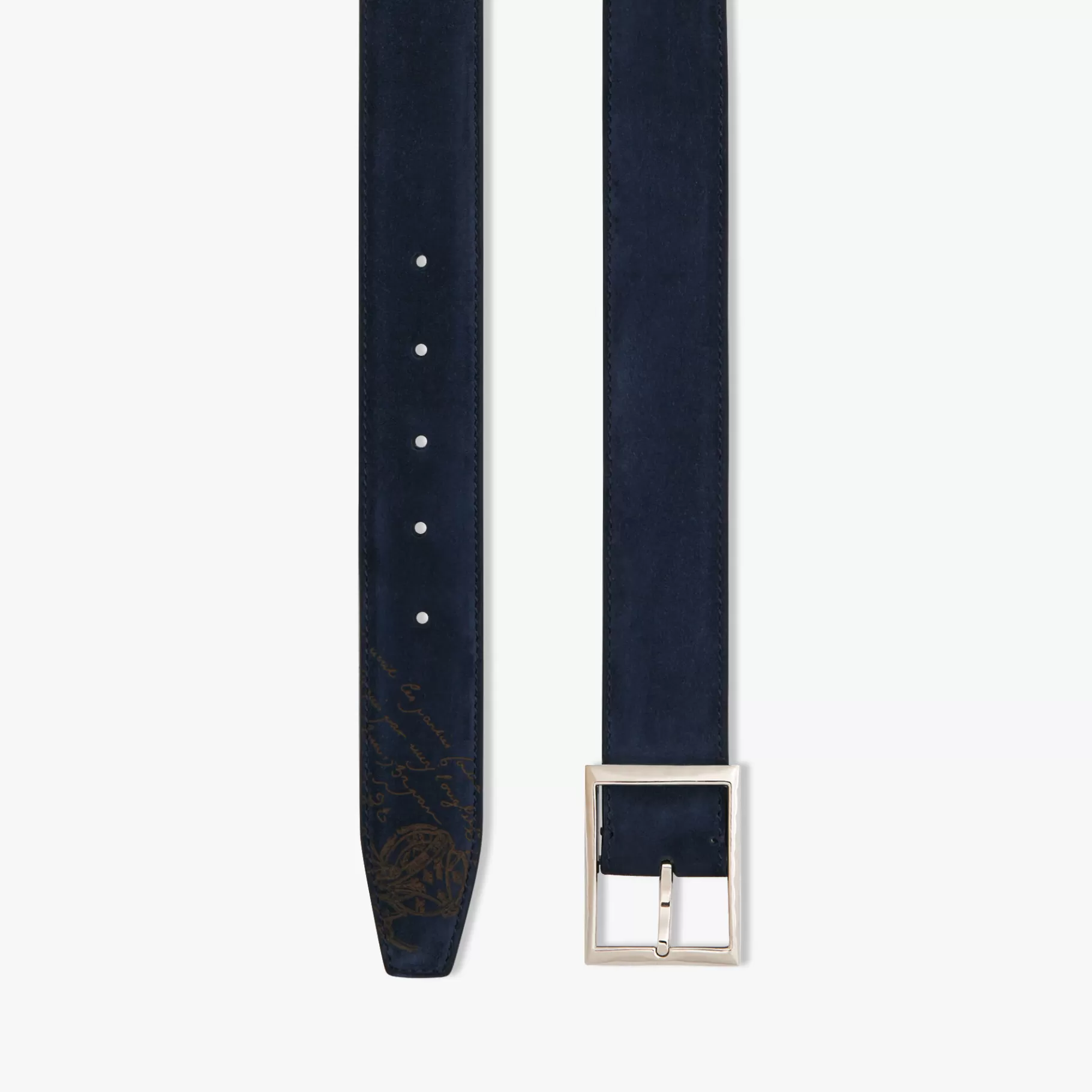 Ceinture Classic 35mm En Cuir Camoscio Scritto | Berluti Best