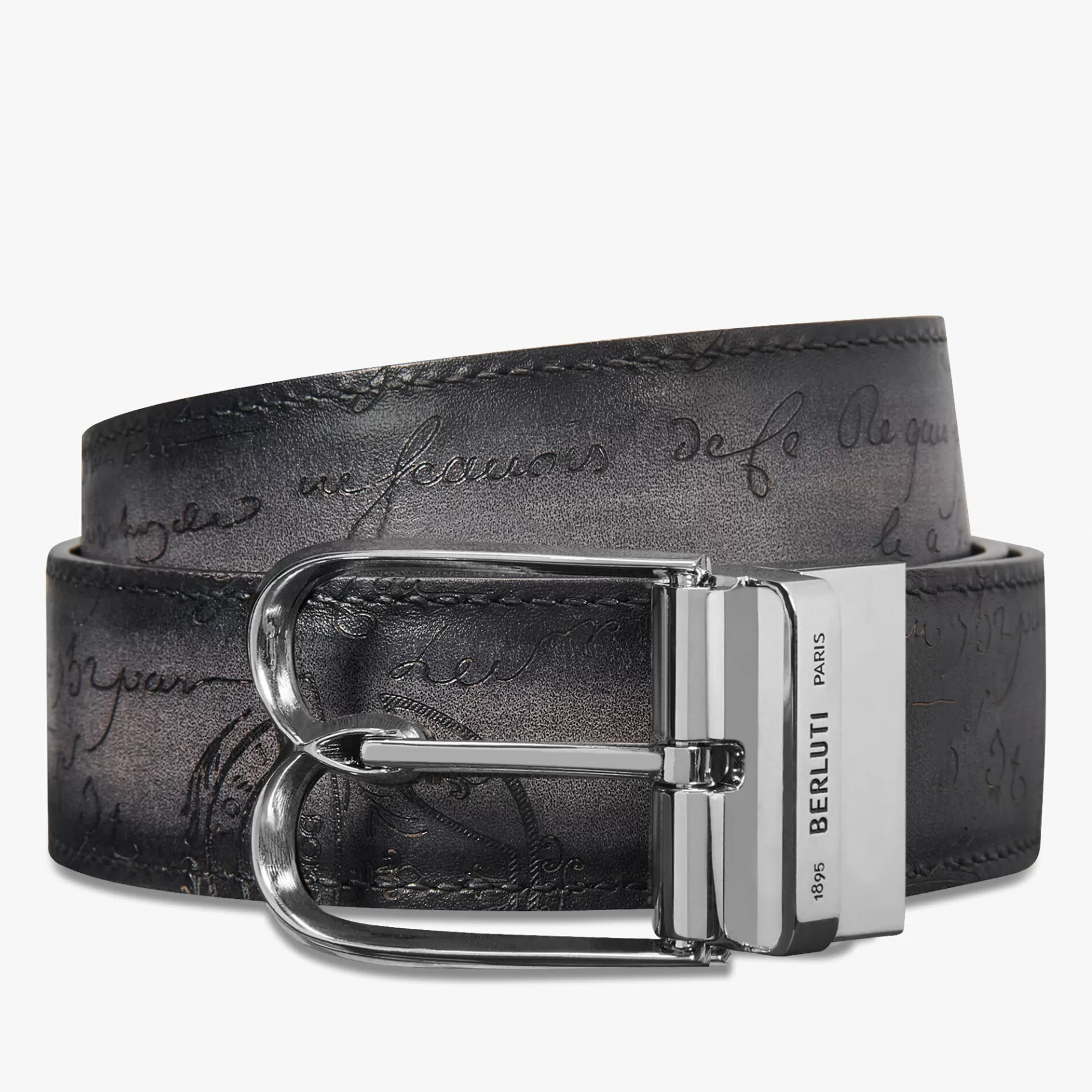 Ceinture Réversible B Volute 35 Mm En Cuir Scritto | Berluti Clearance