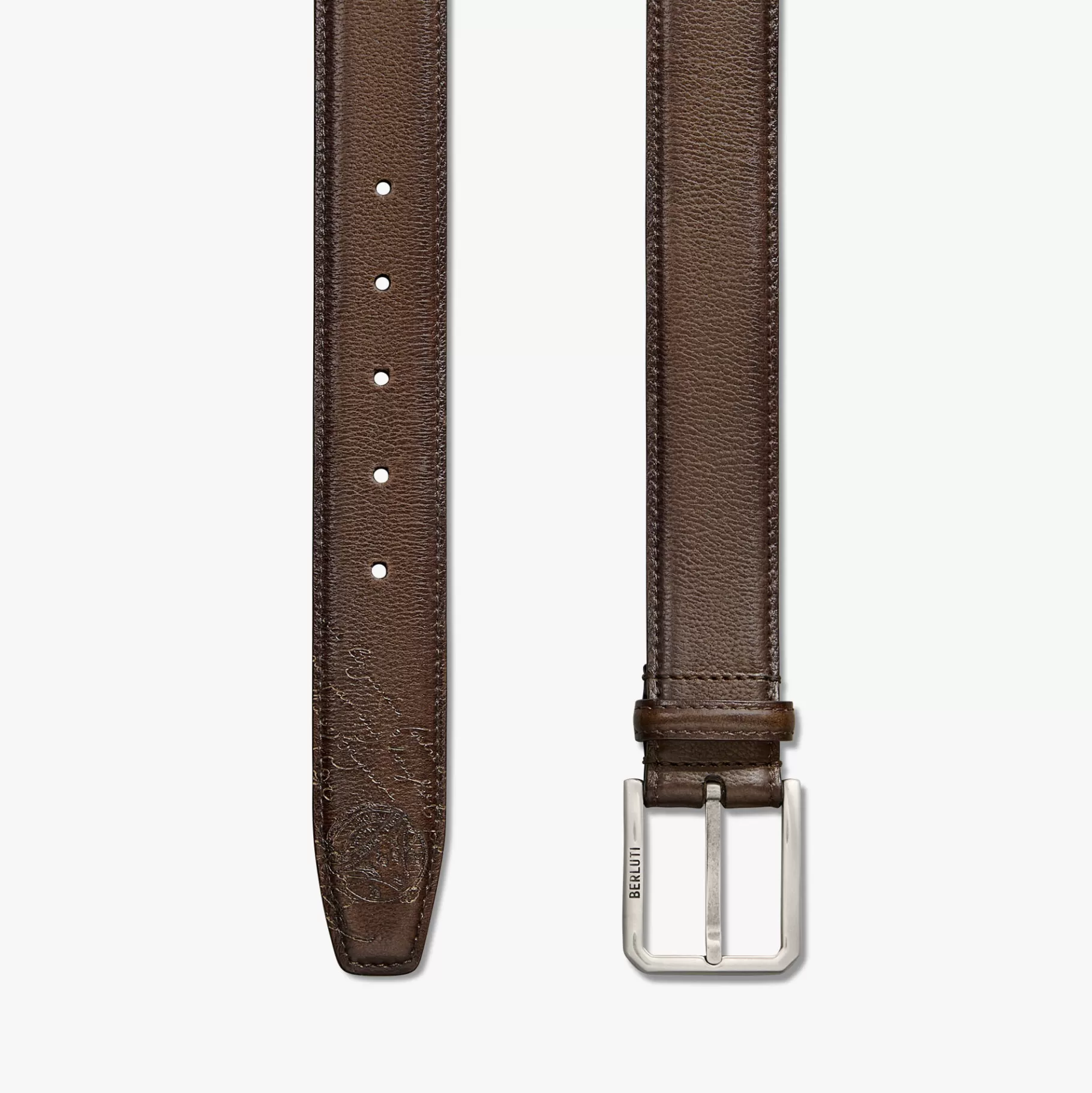 Ceinture Versatile 35MM En Cuir Scritto | Berluti Discount