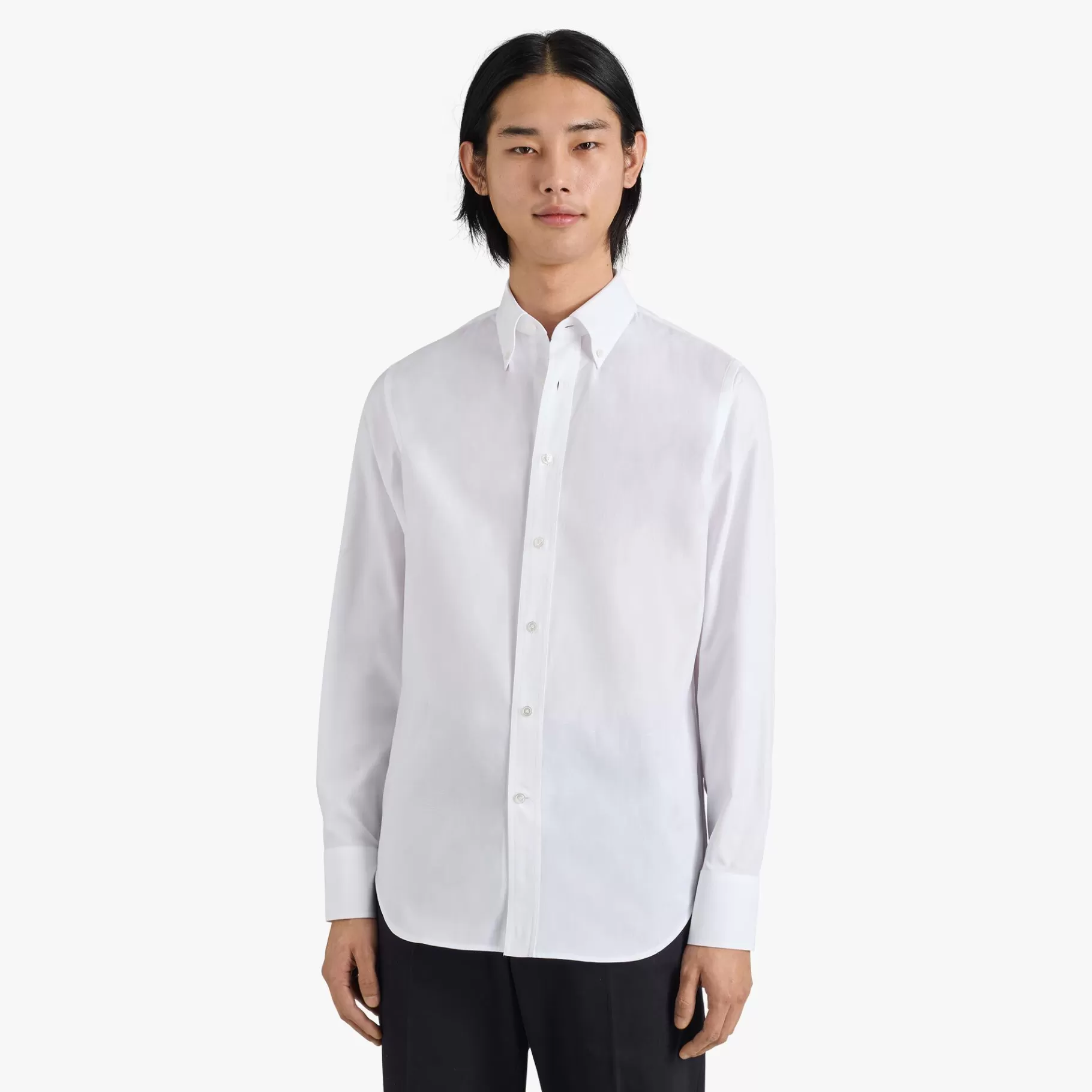 Chemise À Col Boutonné En Coton Scritto | Berluti Sale