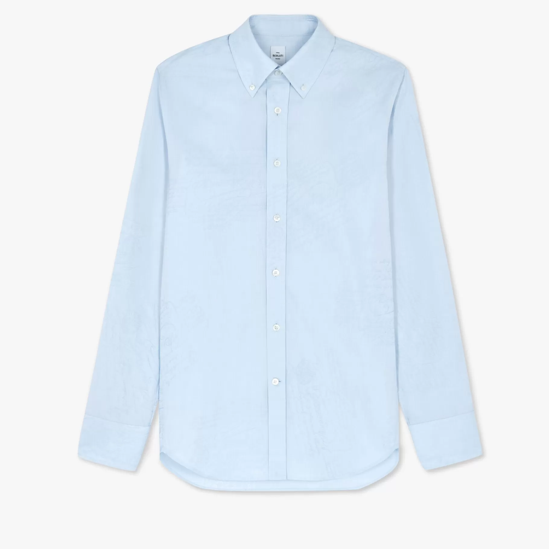 Chemise Alessandro À Col Boutonné En Coton Scritto | Berluti Online