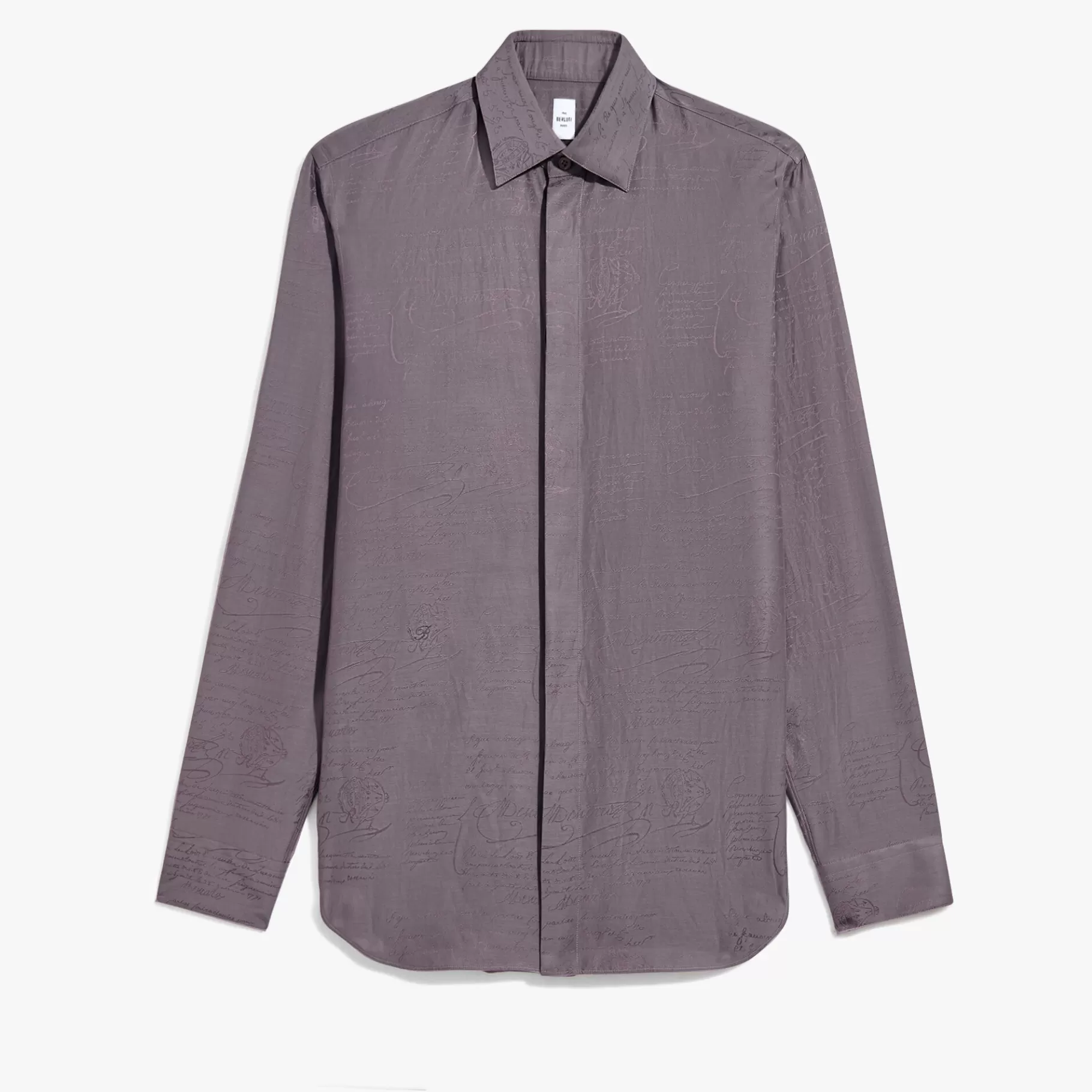 Chemise Andy en Coton et Soie Scritto | Berluti Outlet