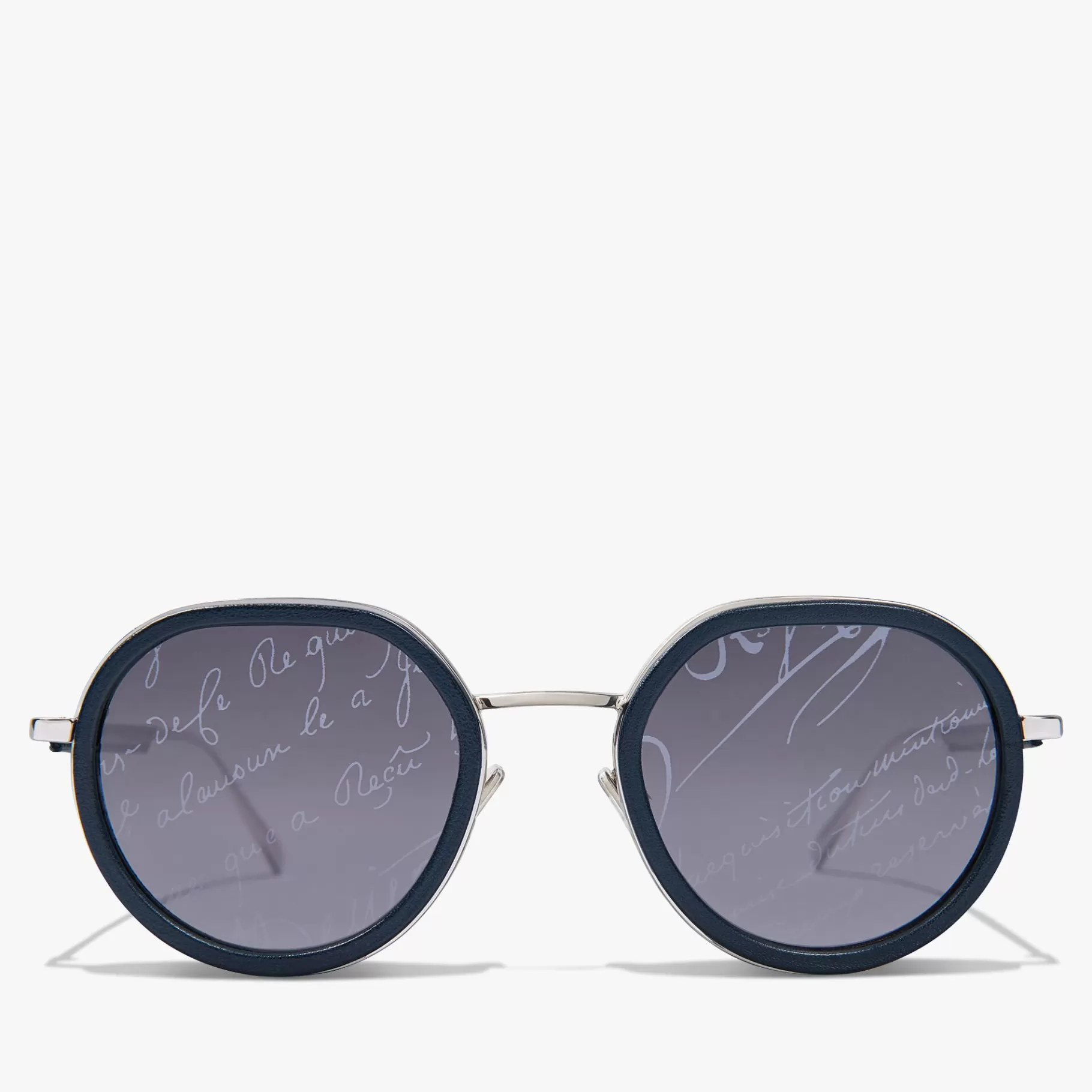 Lunettes De Soleil Centaury En Métal Et Cuir | Berluti Shop