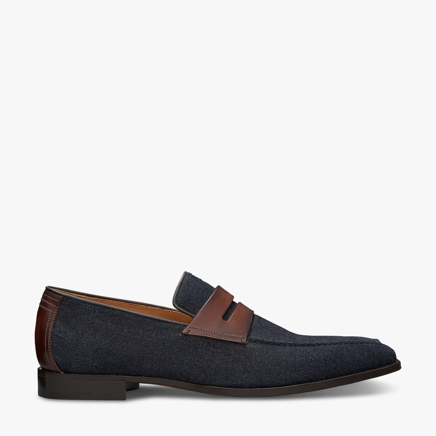 Mocassin Andy Démesure En Denim | Berluti Best Sale