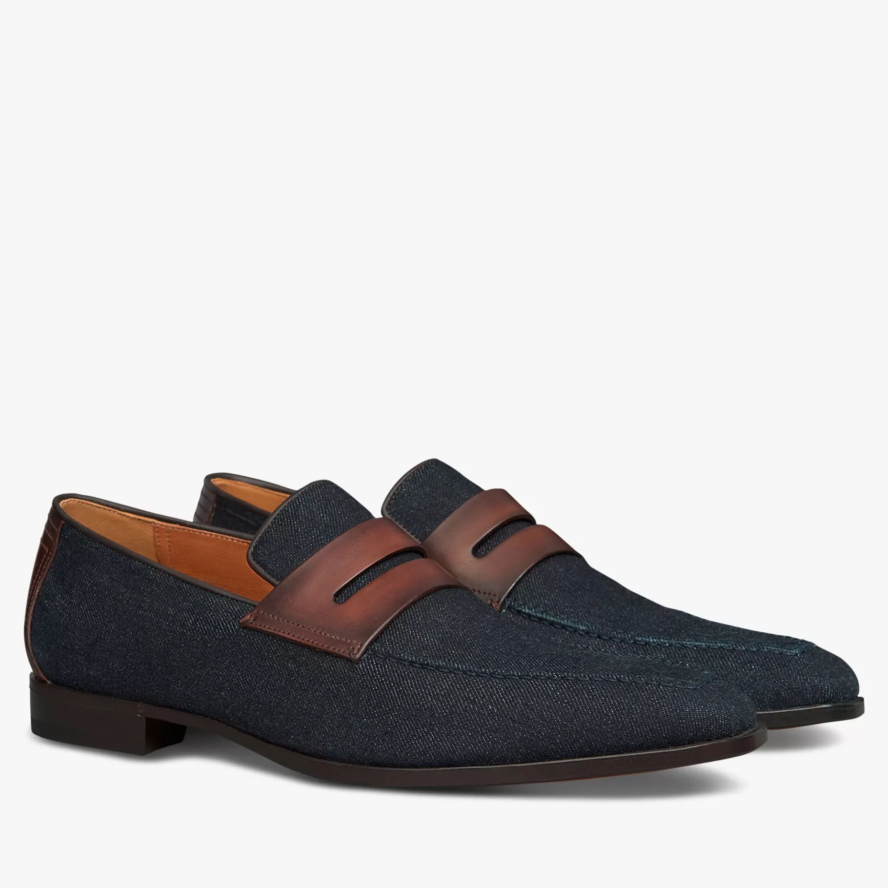 Mocassin Andy Démesure En Denim | Berluti Best Sale