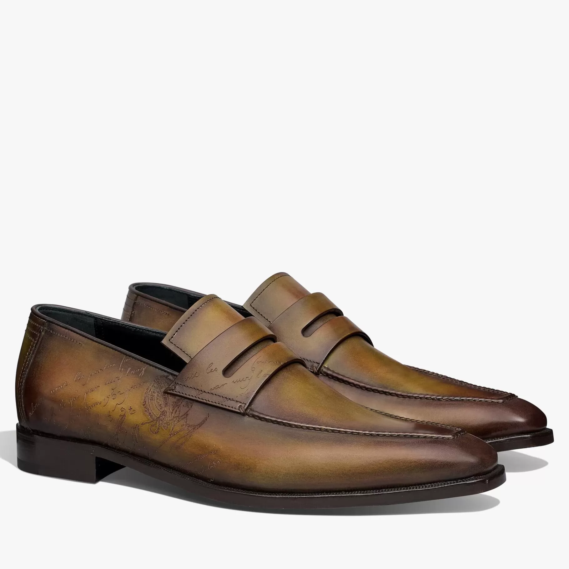 Mocassin Andy Démesure Neo En Cuir Scritto | Berluti Sale