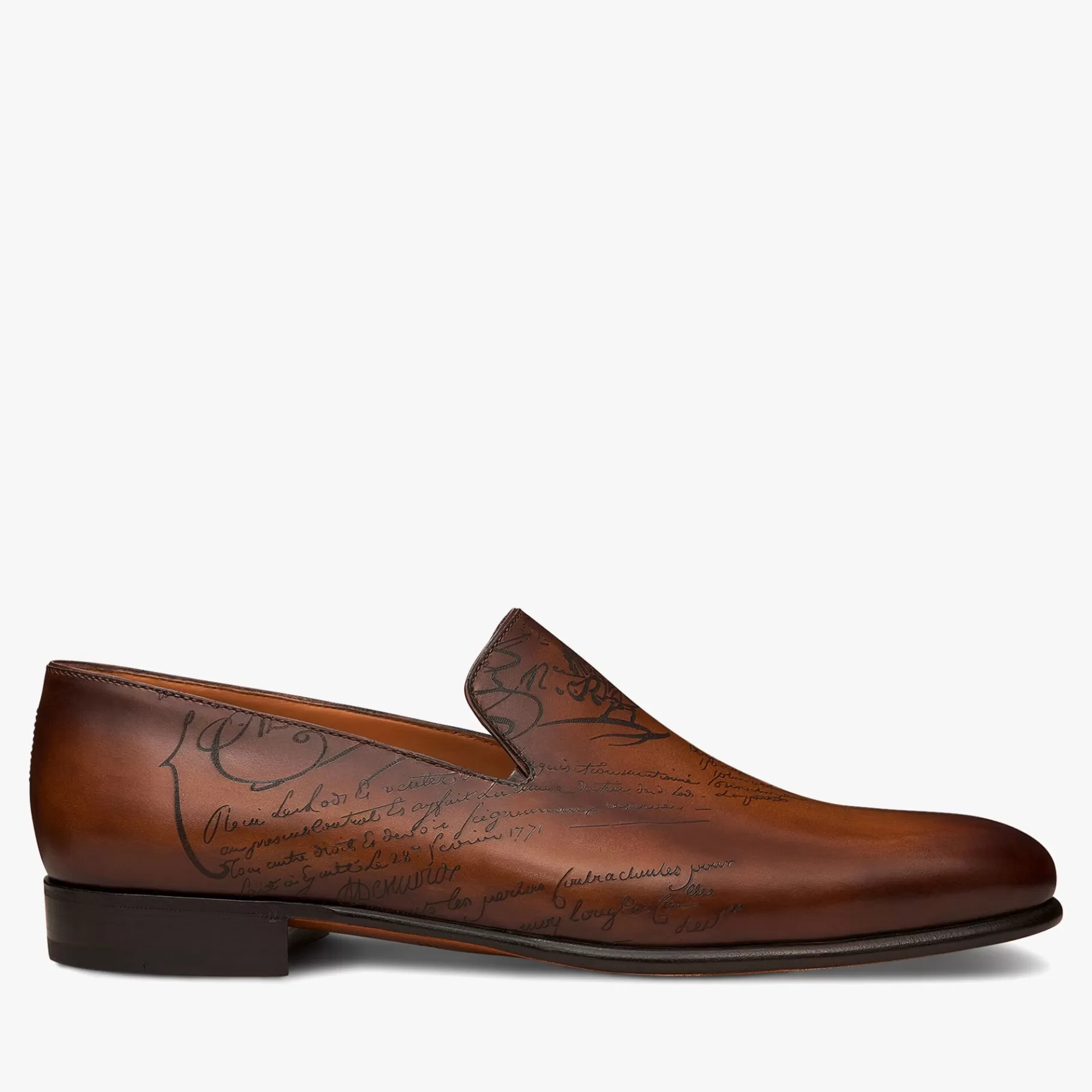 Mocassin Cursive Galet En Cuir Scritto | Berluti Online