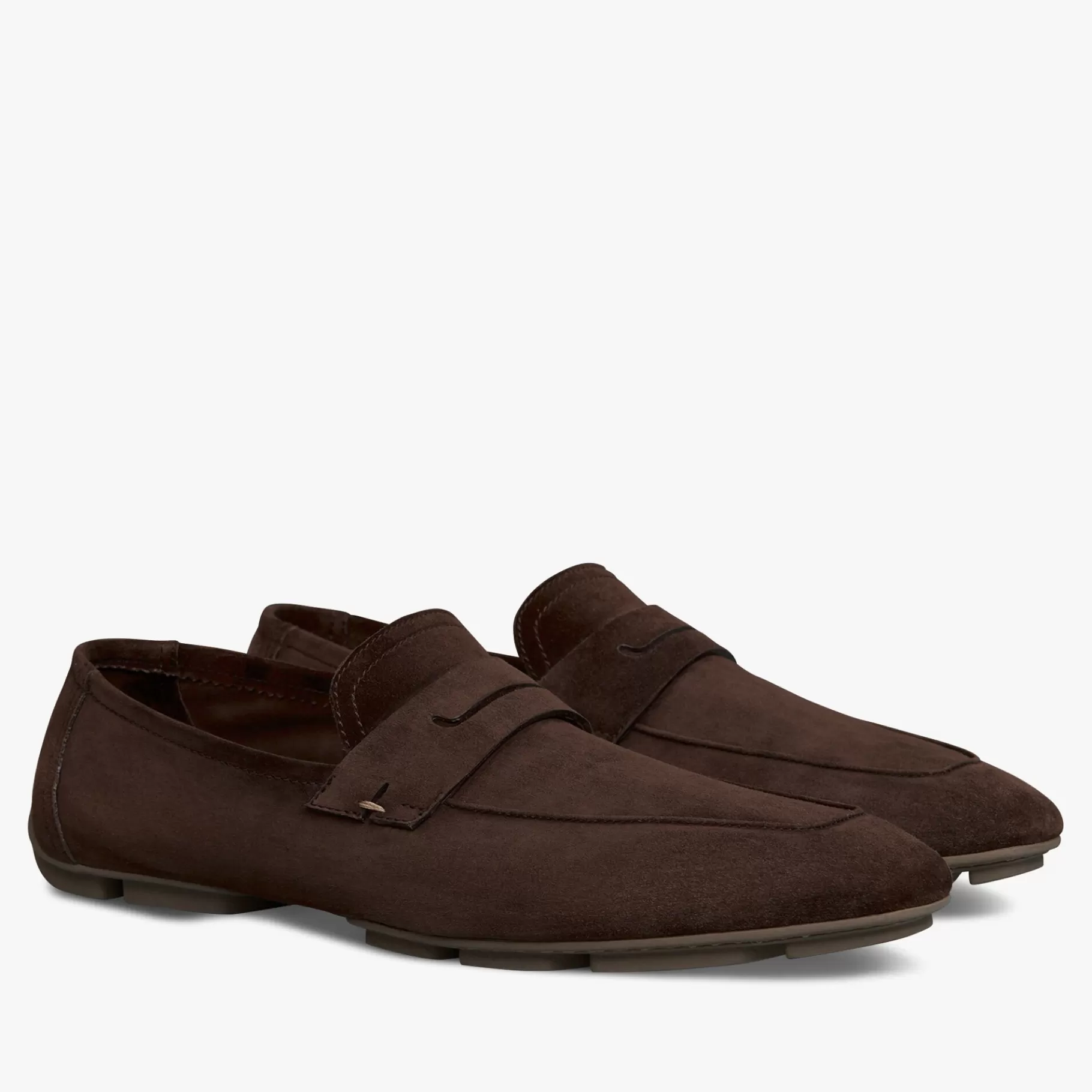 Mocassin Lorenzo Drive En Cuir Camoscio | Berluti Shop