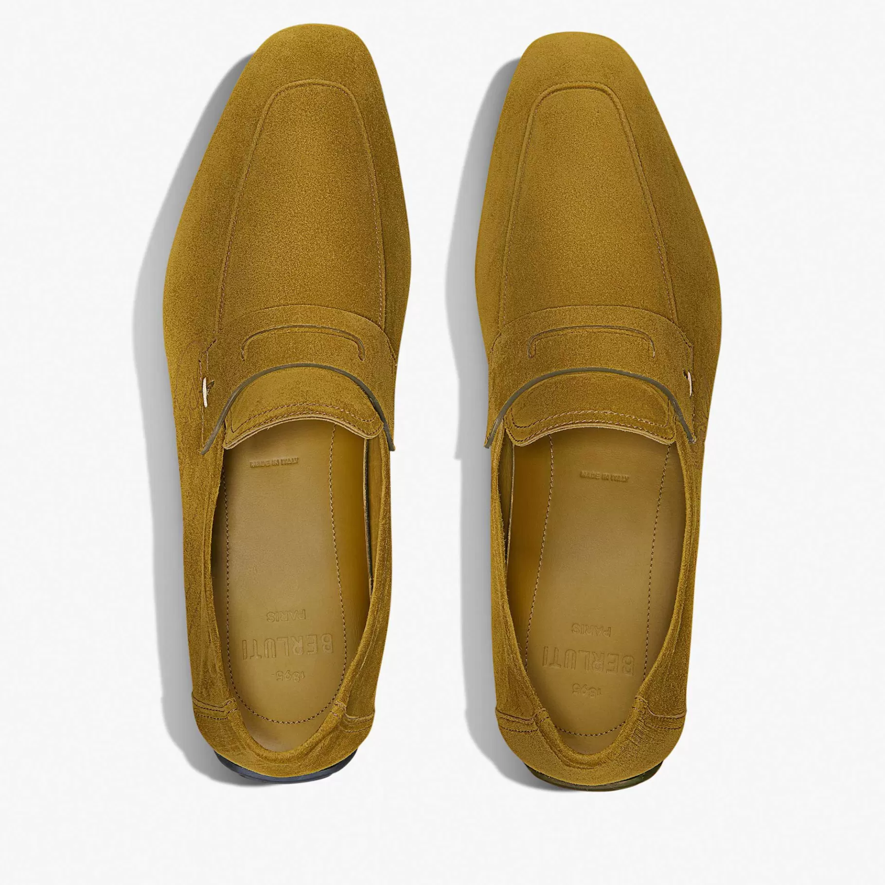 Mocassin Lorenzo Drive En Cuir De Veau Camoscio Scritto | Berluti Shop