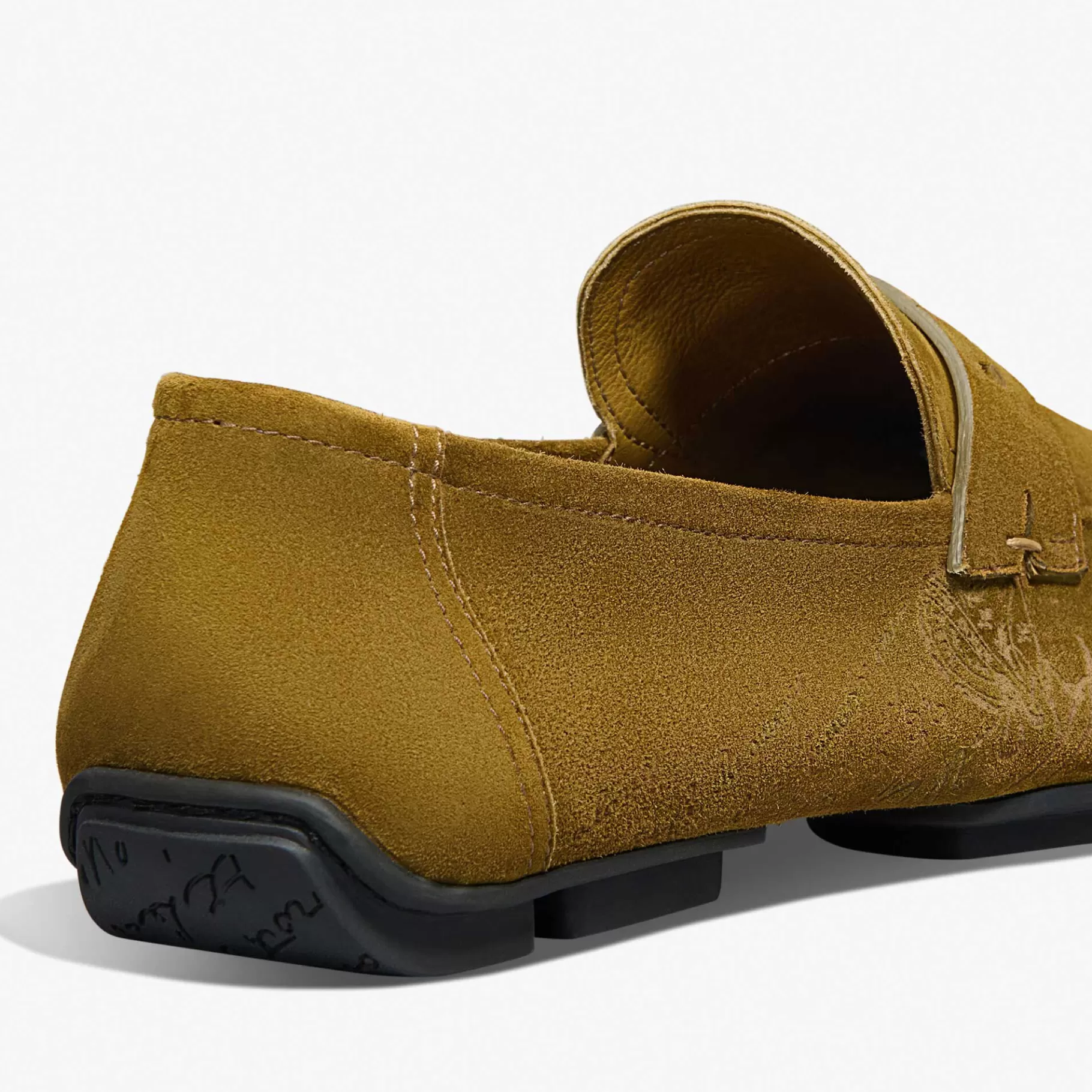Mocassin Lorenzo Drive En Cuir De Veau Camoscio Scritto | Berluti Shop