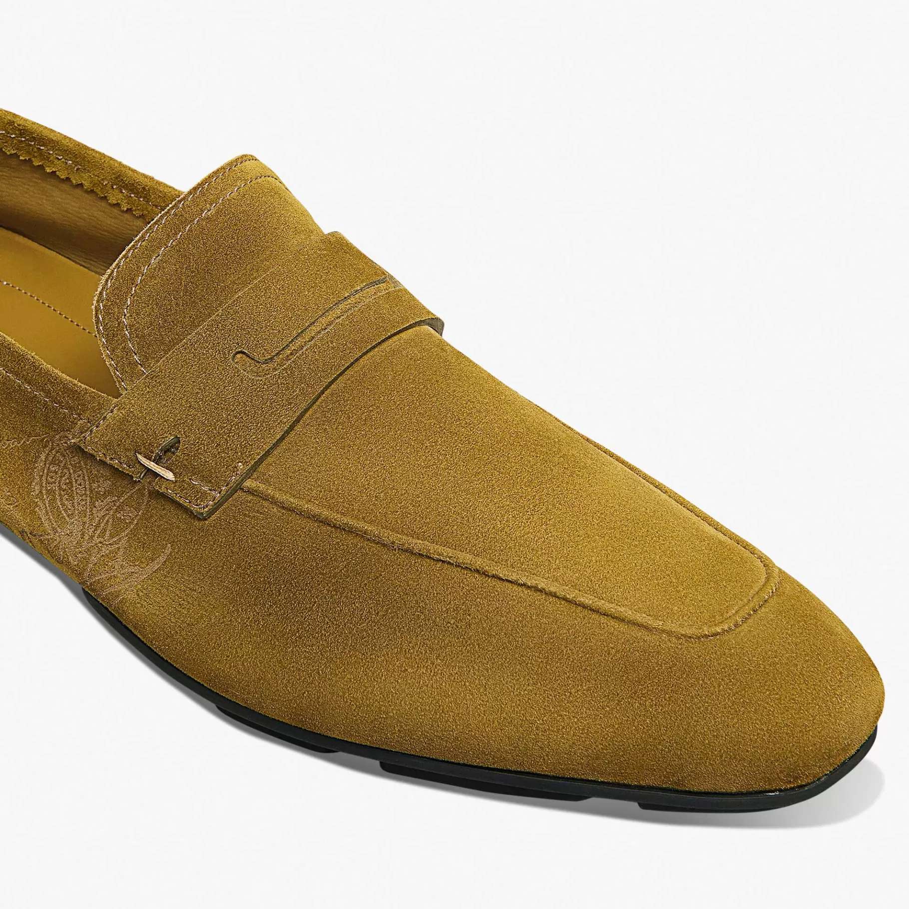 Mocassin Lorenzo Drive En Cuir De Veau Camoscio Scritto | Berluti Shop