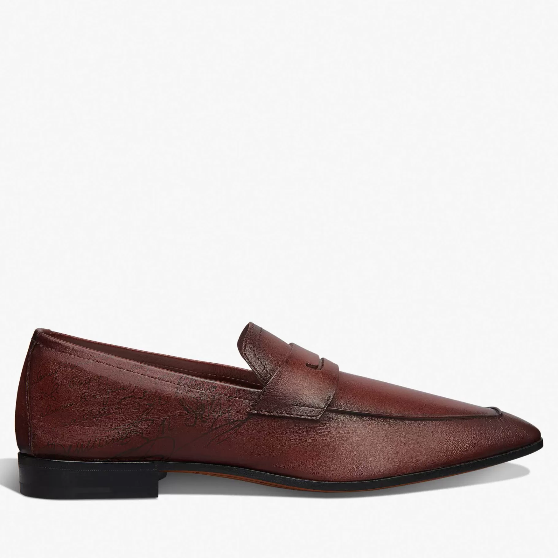 Mocassin Lorenzo En Cuir De Kangourou Scritto | Berluti New