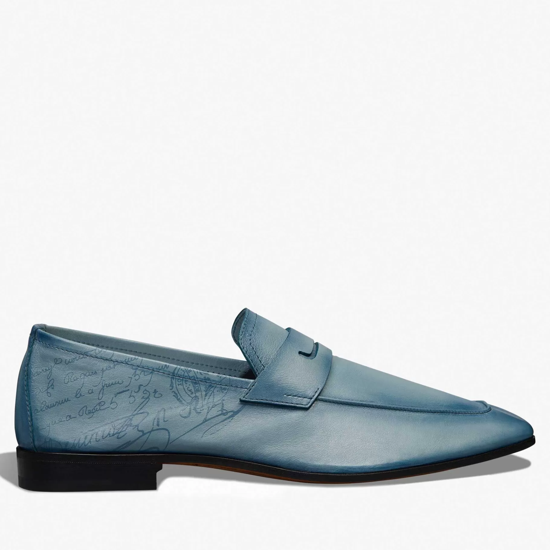 Mocassin Lorenzo En Cuir De Kangourou Scritto | Berluti Discount