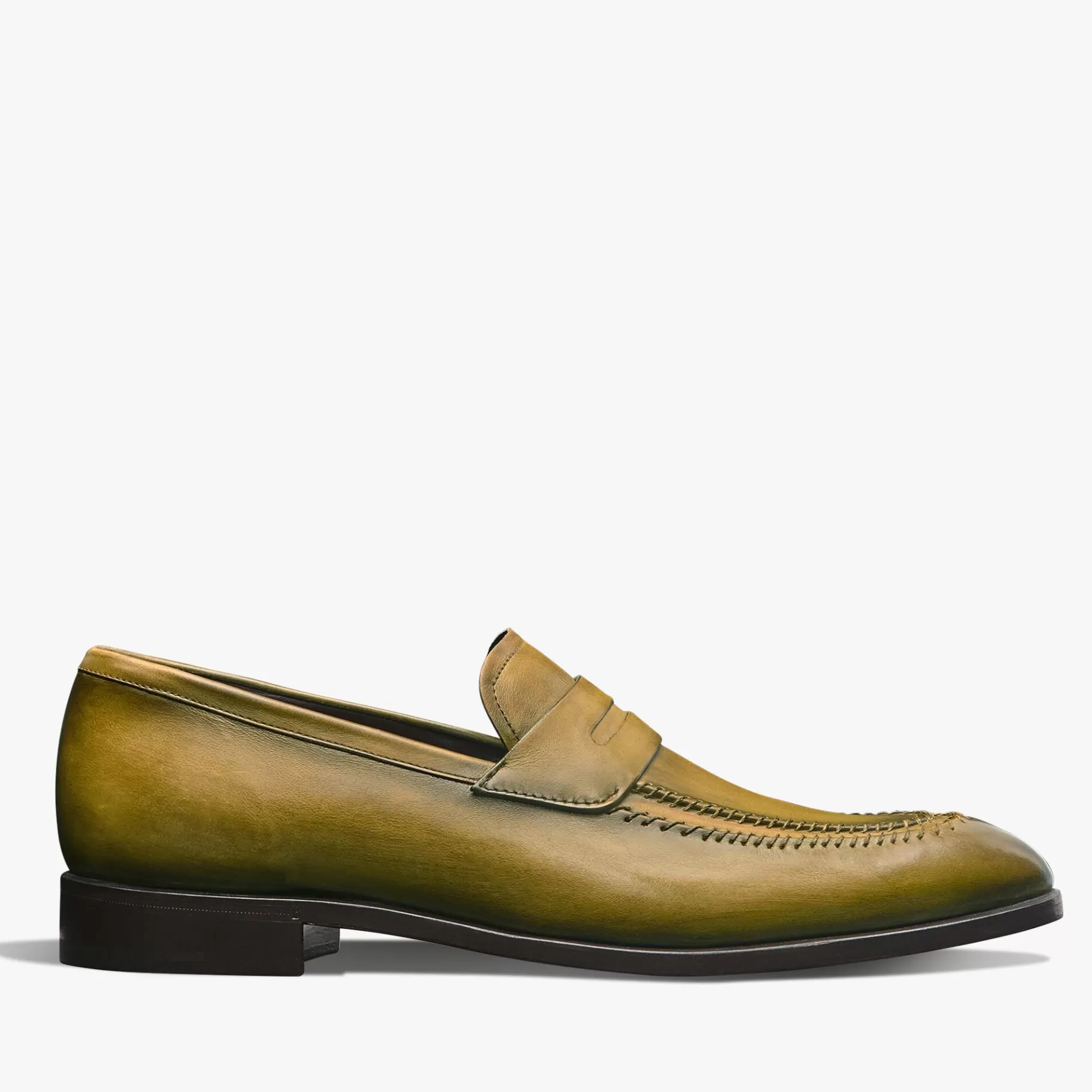 Mocassin Rapiécé-Reprisé en cuir | Berluti Store