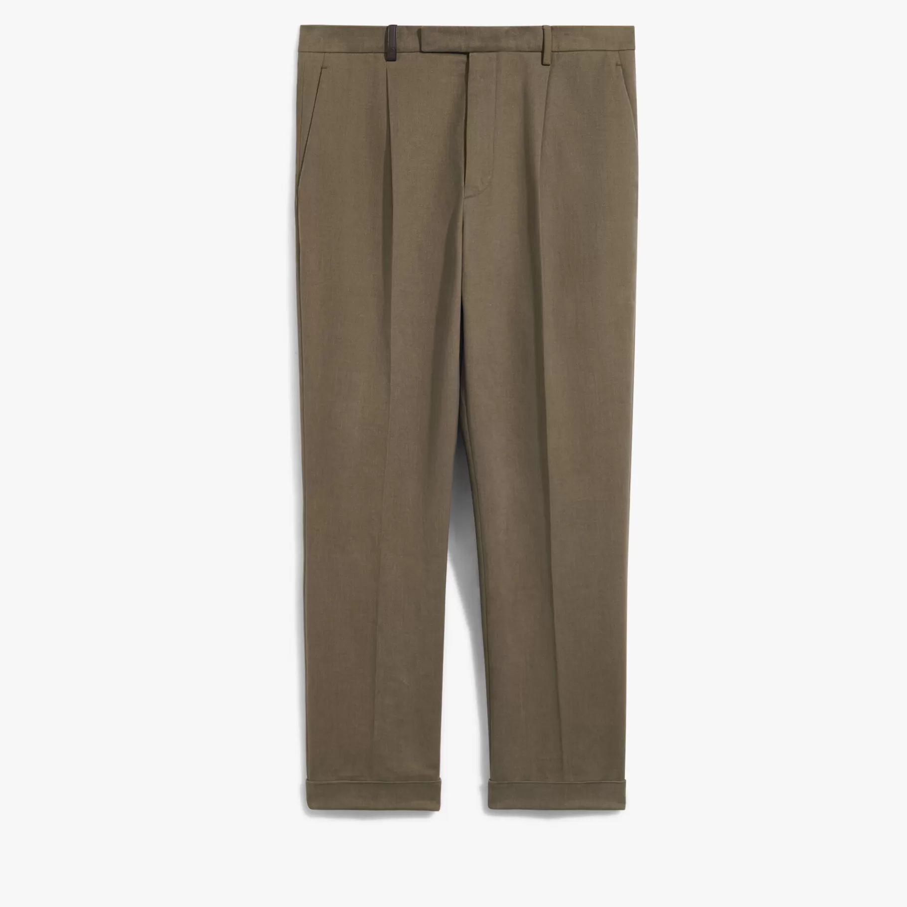 Pantalon avec Passant en Cuir | Berluti New