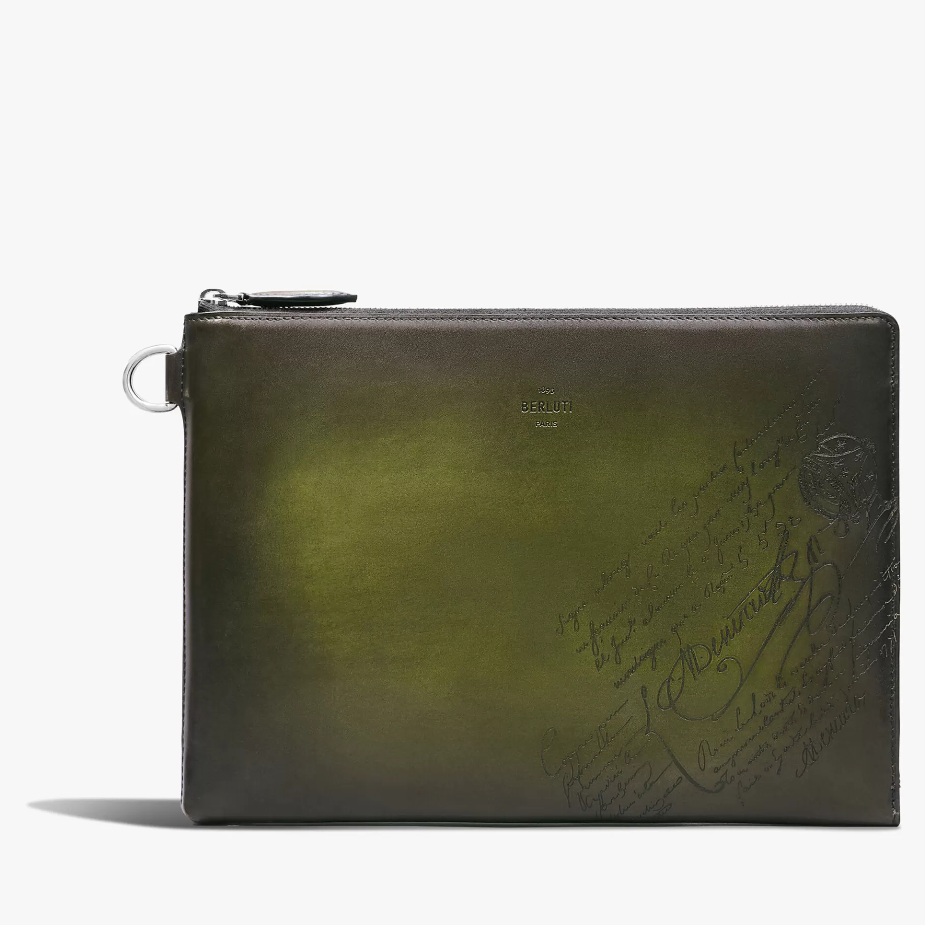 Pochette Nino Gm En Cuir Scritto | Berluti Flash Sale