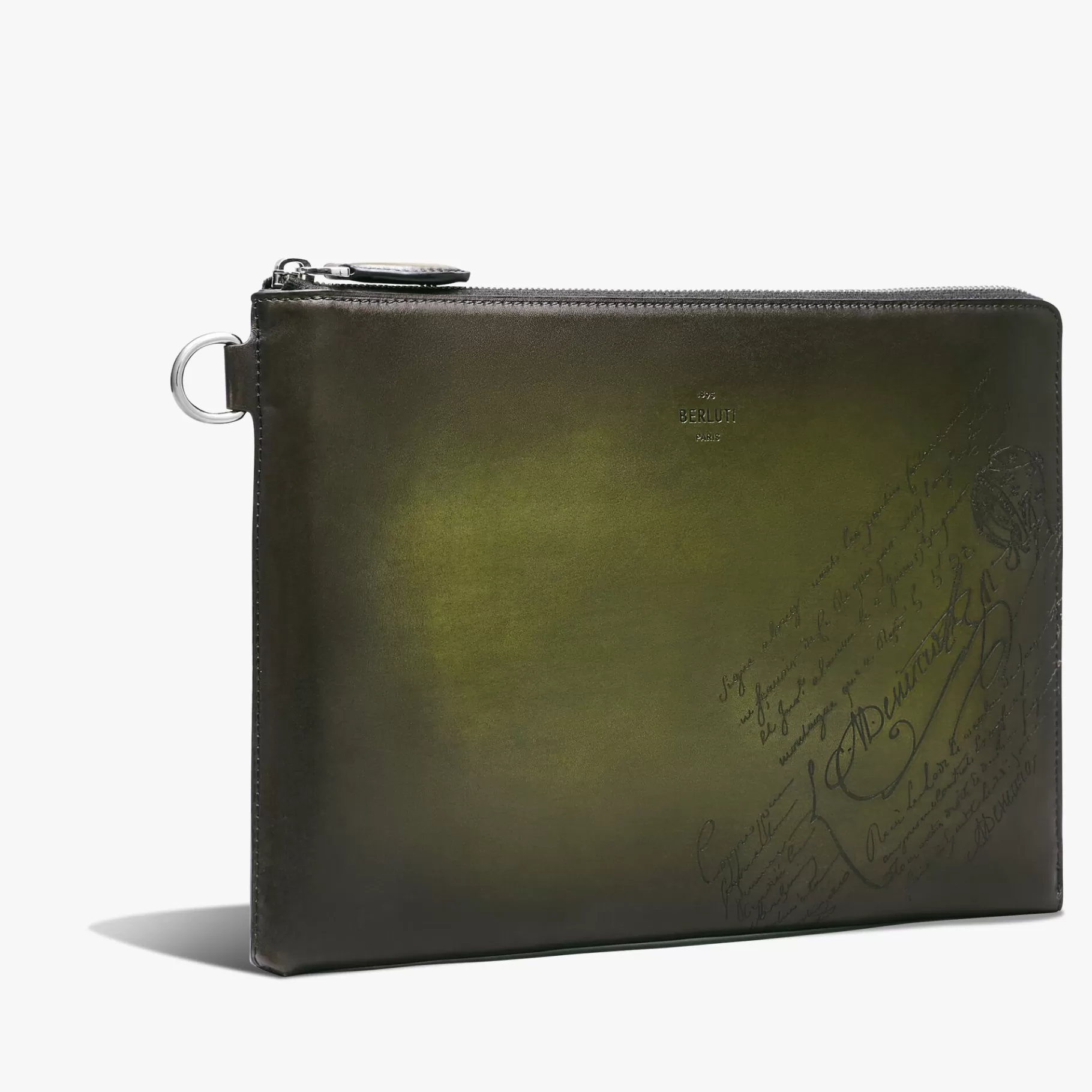 Pochette Nino Gm En Cuir Scritto | Berluti Flash Sale