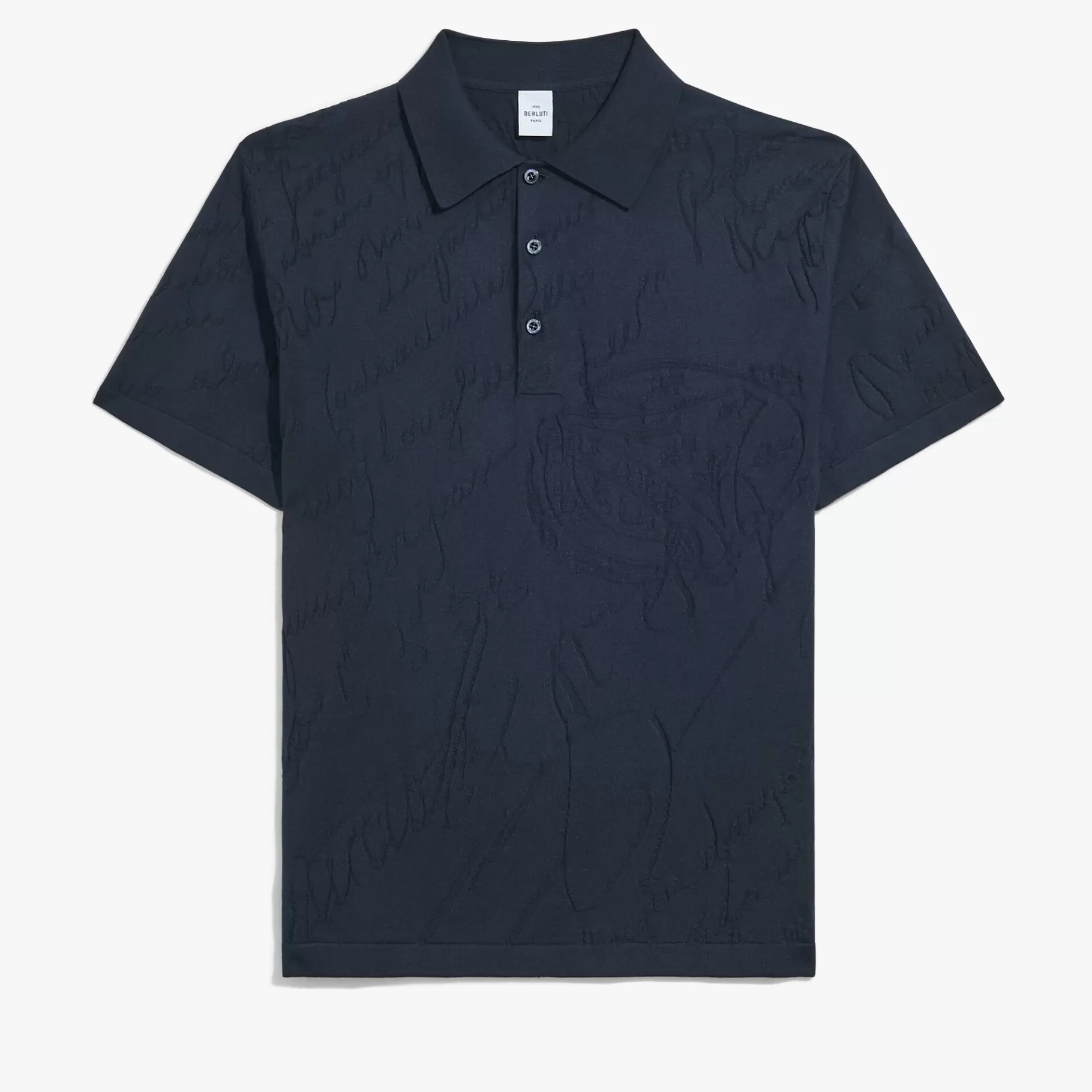 Polo avec Jacquard Scritto Diagonal | Berluti Best