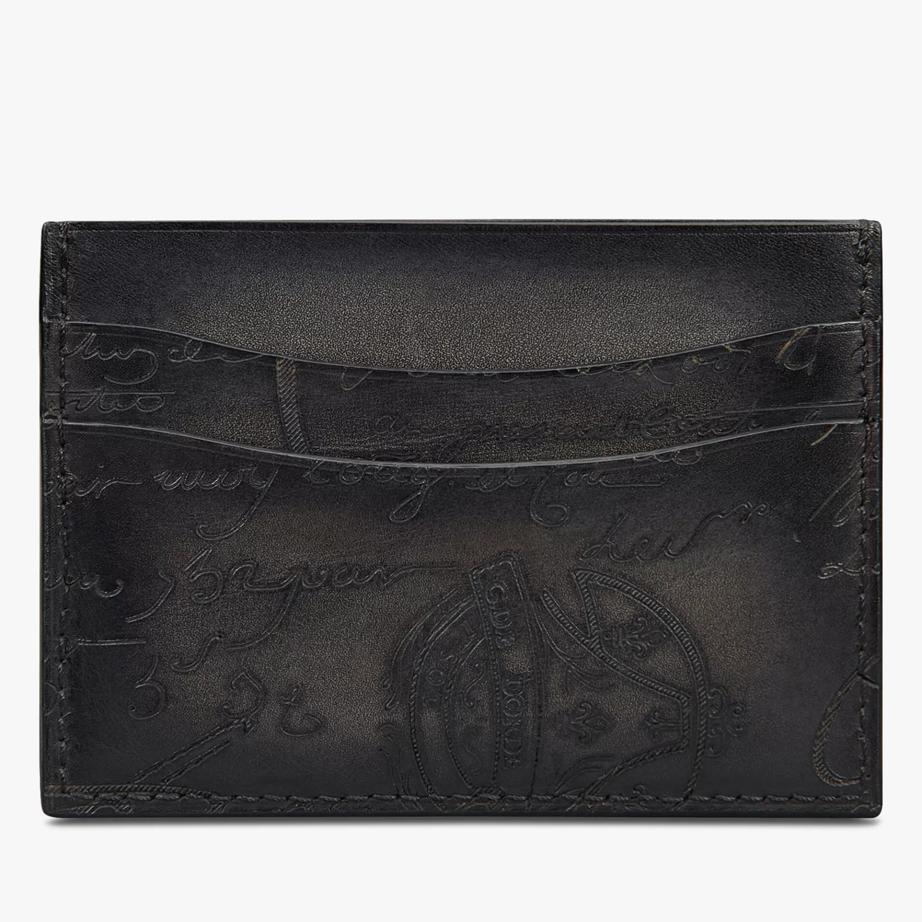 Porte-Cartes Bambou En Cuir Scritto | Berluti Store