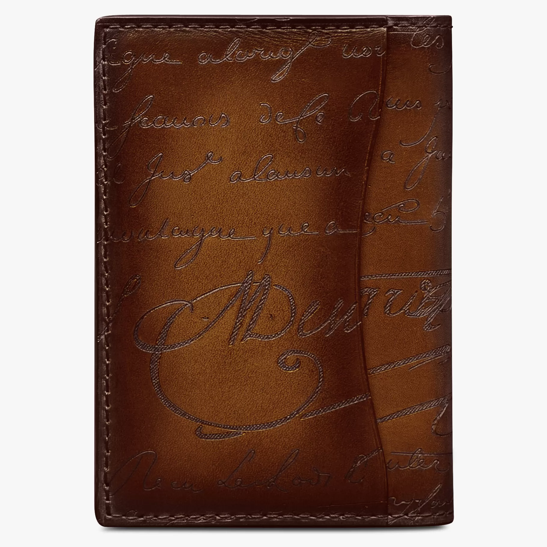 Porte-Cartes Jagua En Cuir Scritto | Berluti Discount