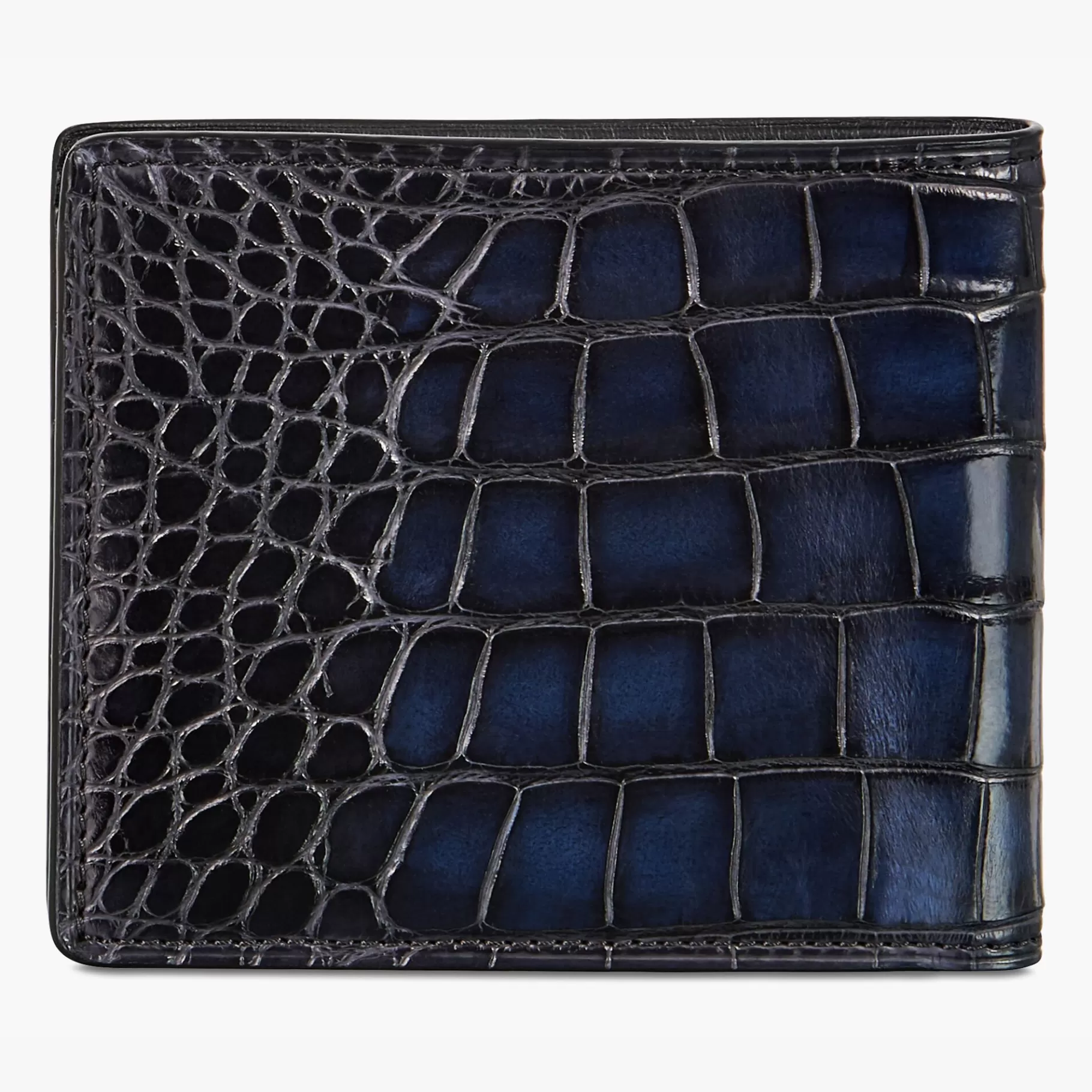 Portefeuille Compact Makore En Cuir D'Alligator | Berluti Sale