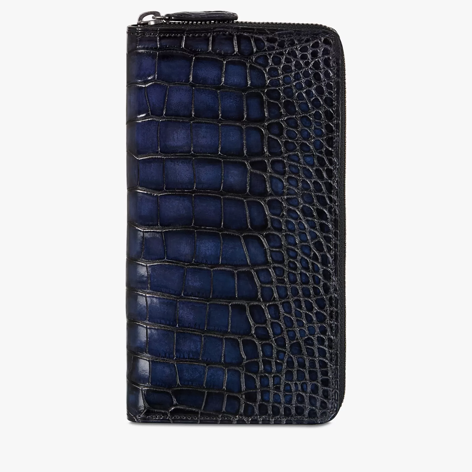 Portefeuille Zippé Itauba En Cuir D'Alligator | Berluti Store