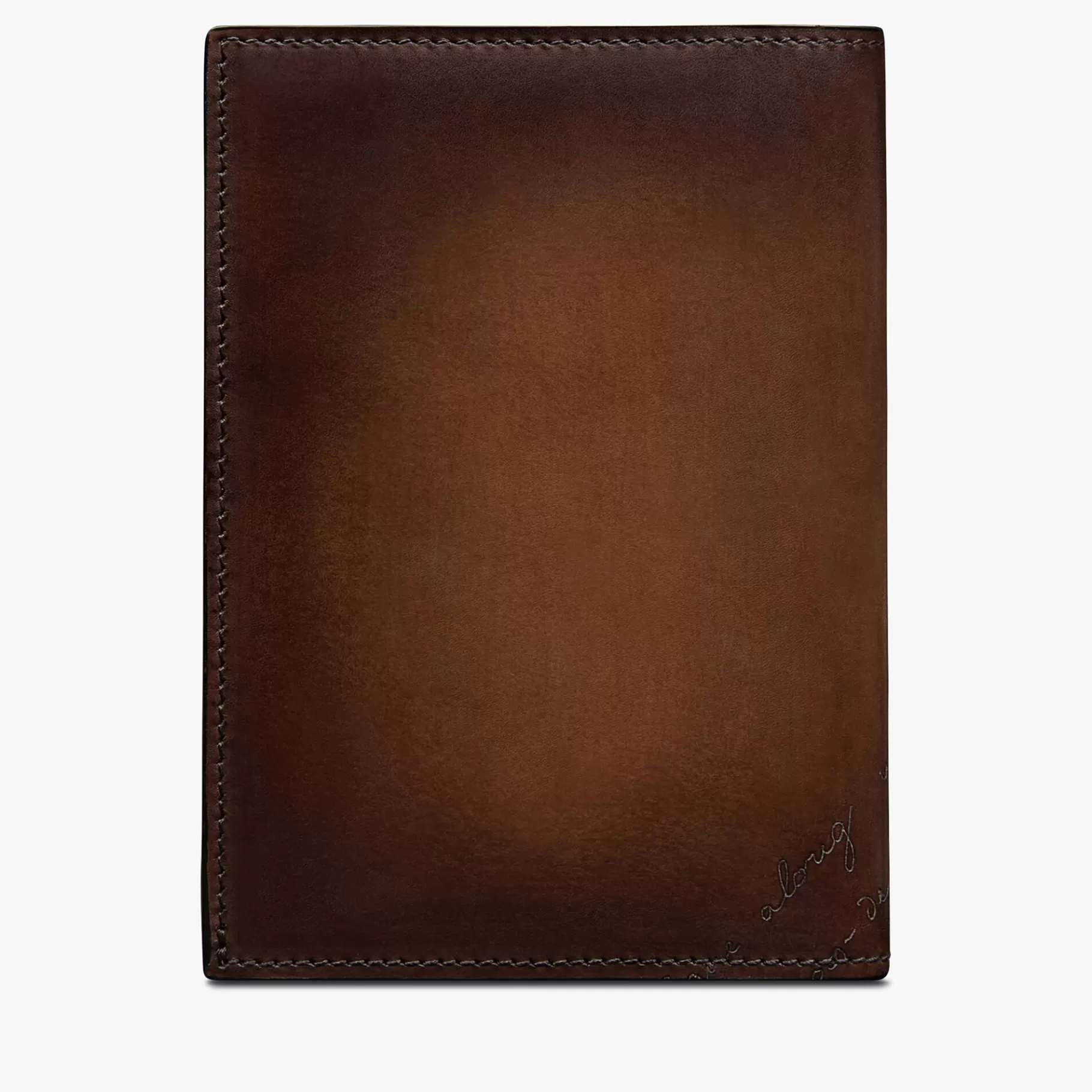 Porte-Passeport Escale En Cuir Scritto Swipe | Berluti Best Sale