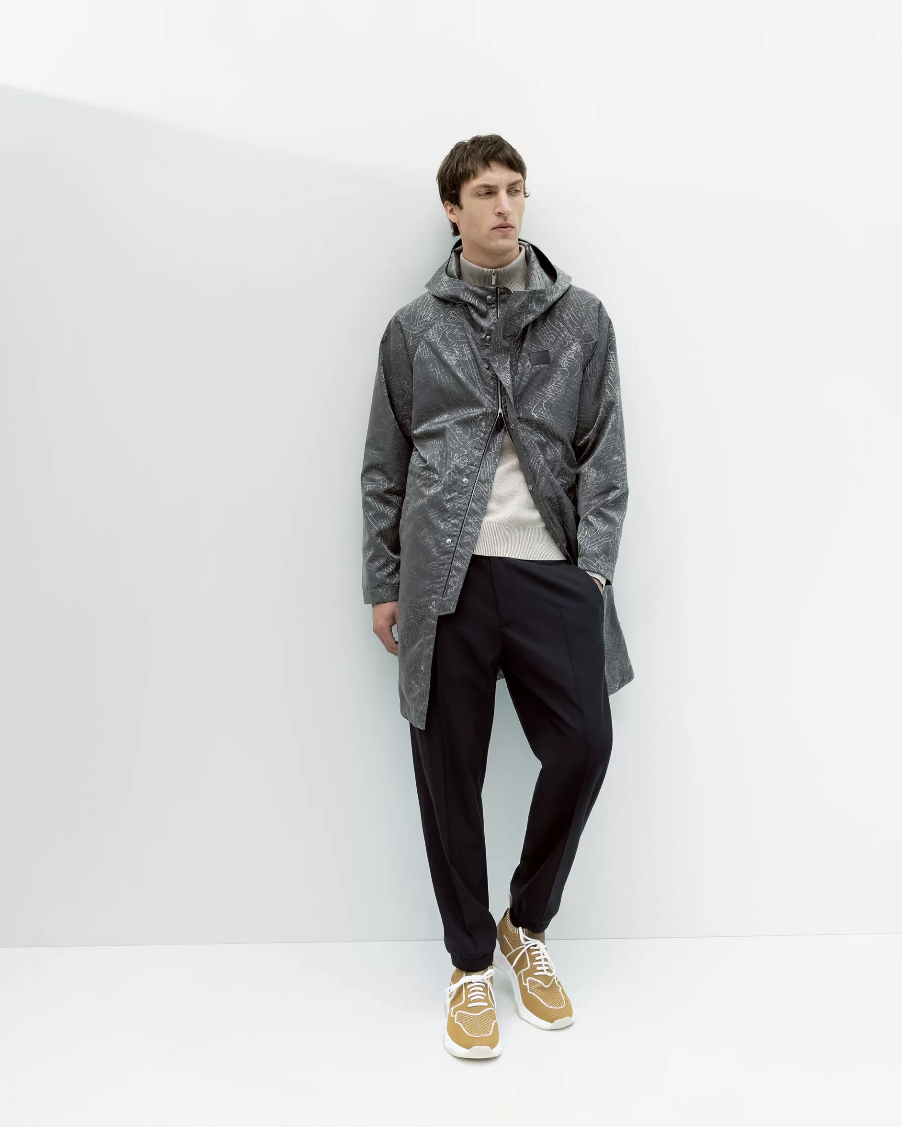 Pull Avec Col Zippé Shadow | Berluti Store