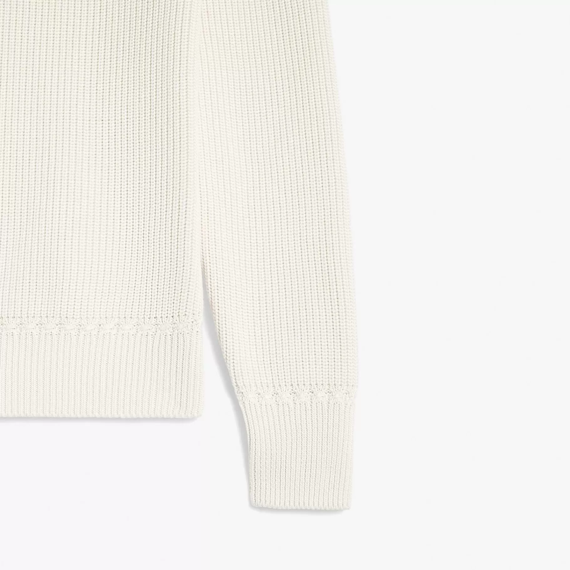 Pull Col V En Côtes Anglaises En Coton Et Soie | Berluti Clearance