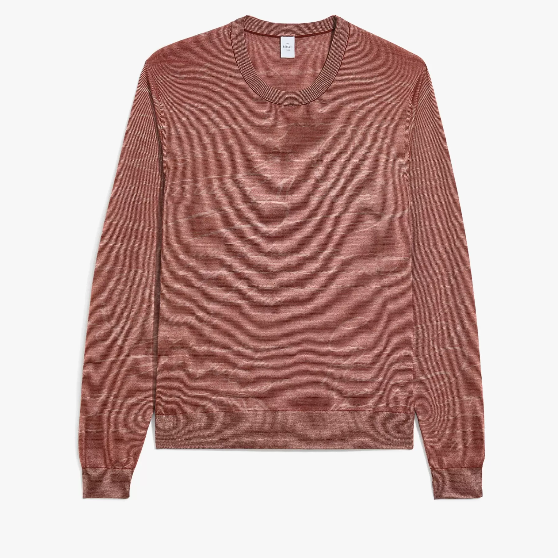 Pull Léger avec Jacquard Scritto | Berluti Store