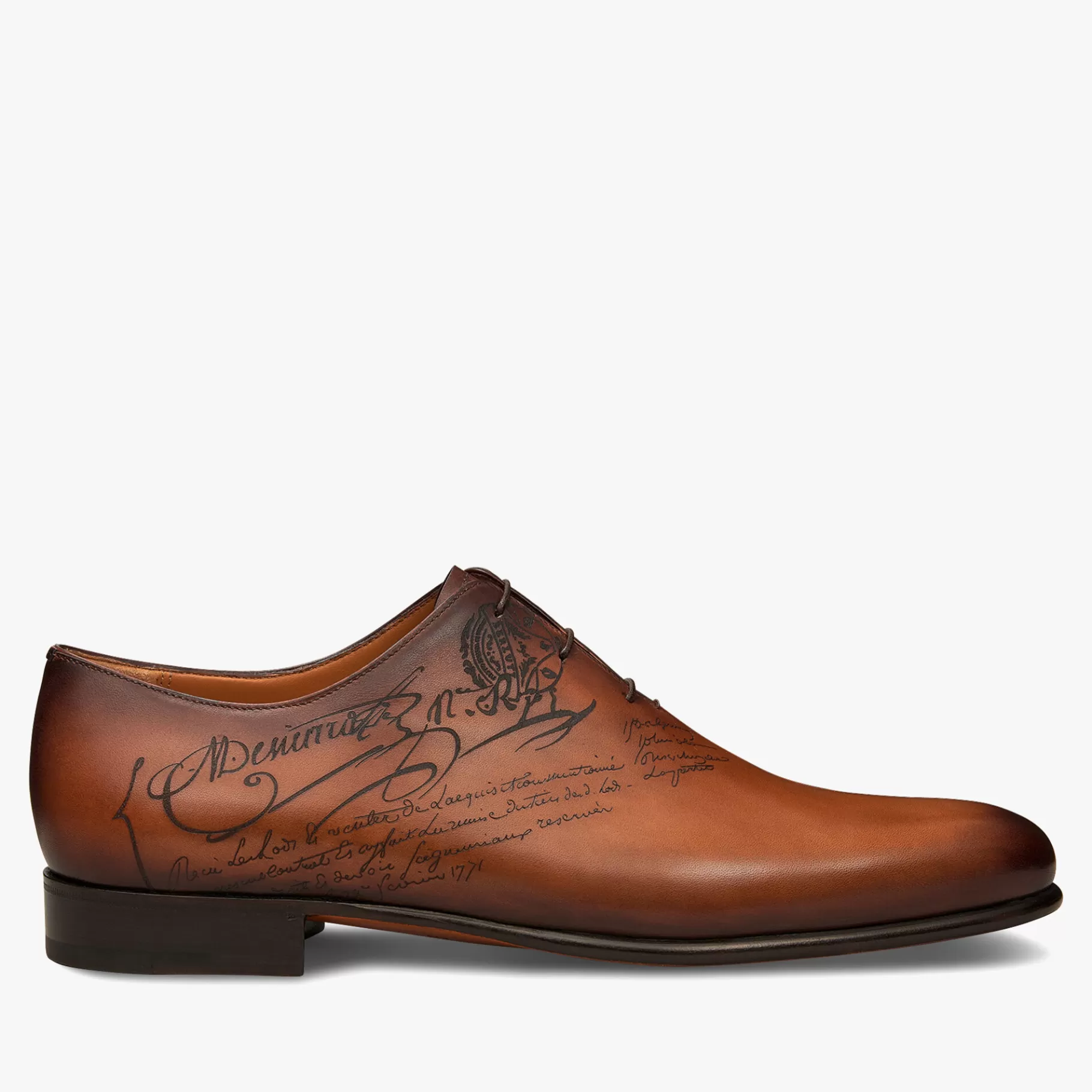 Richelieu Alessandro Galet En Cuir Scritto | Berluti Fashion