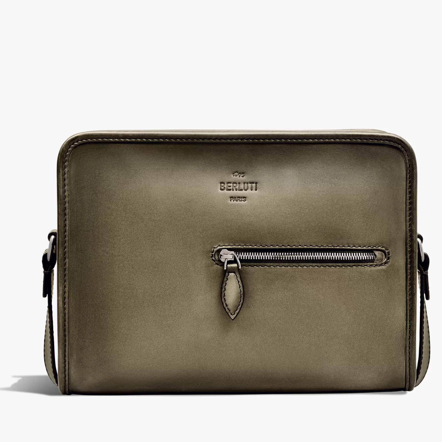 Sac Bandoulière Journalier En Cuir | Berluti Online