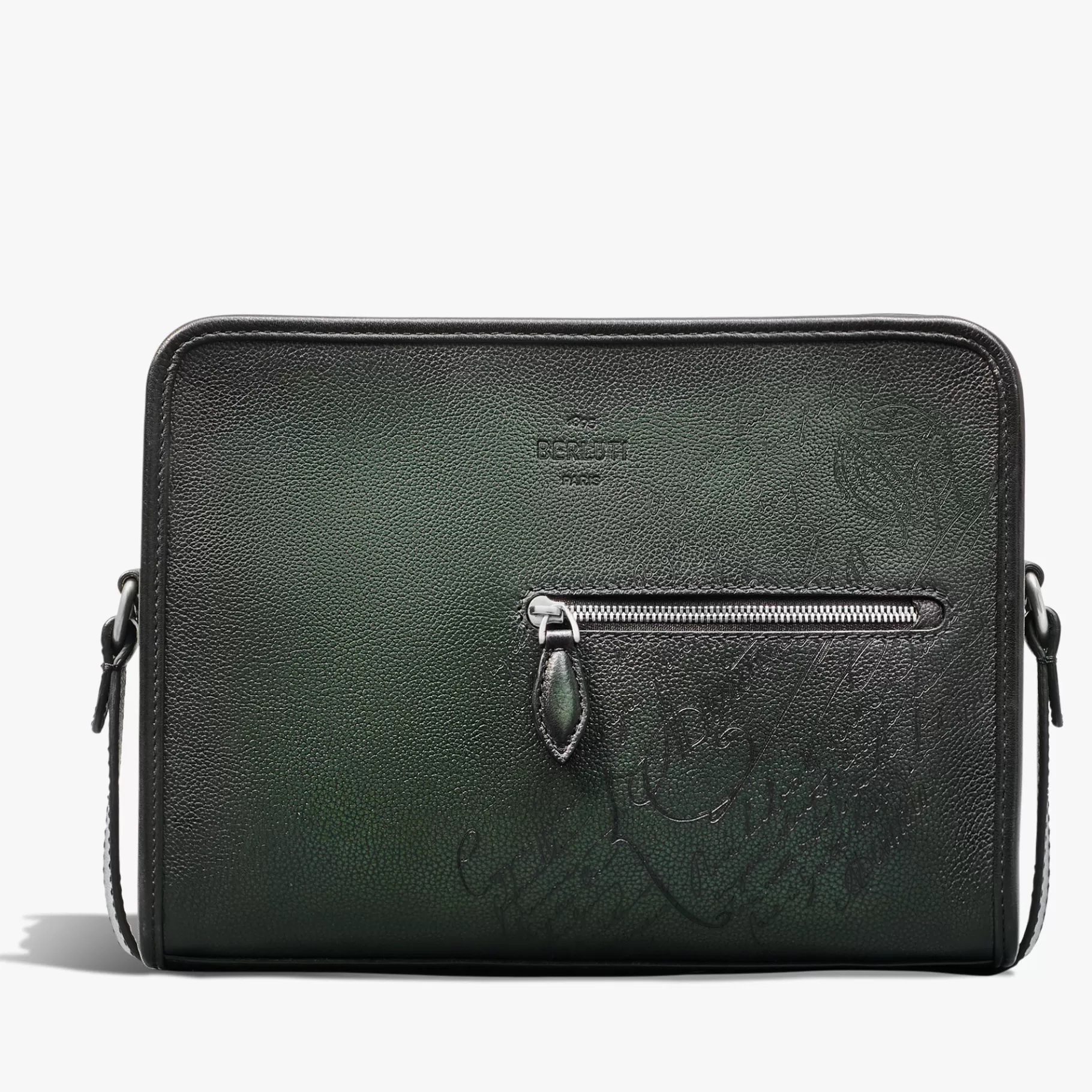 Sac Bandoulière Journalier En Cuir Scritto | Berluti Clearance