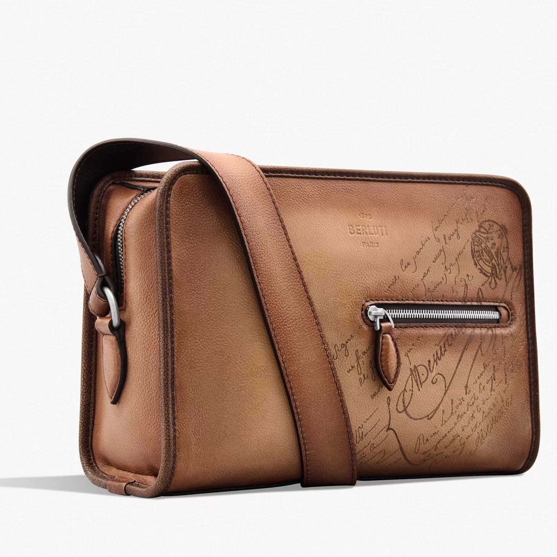 Sac Bandoulière Journalier En Cuir Scritto | Berluti Fashion