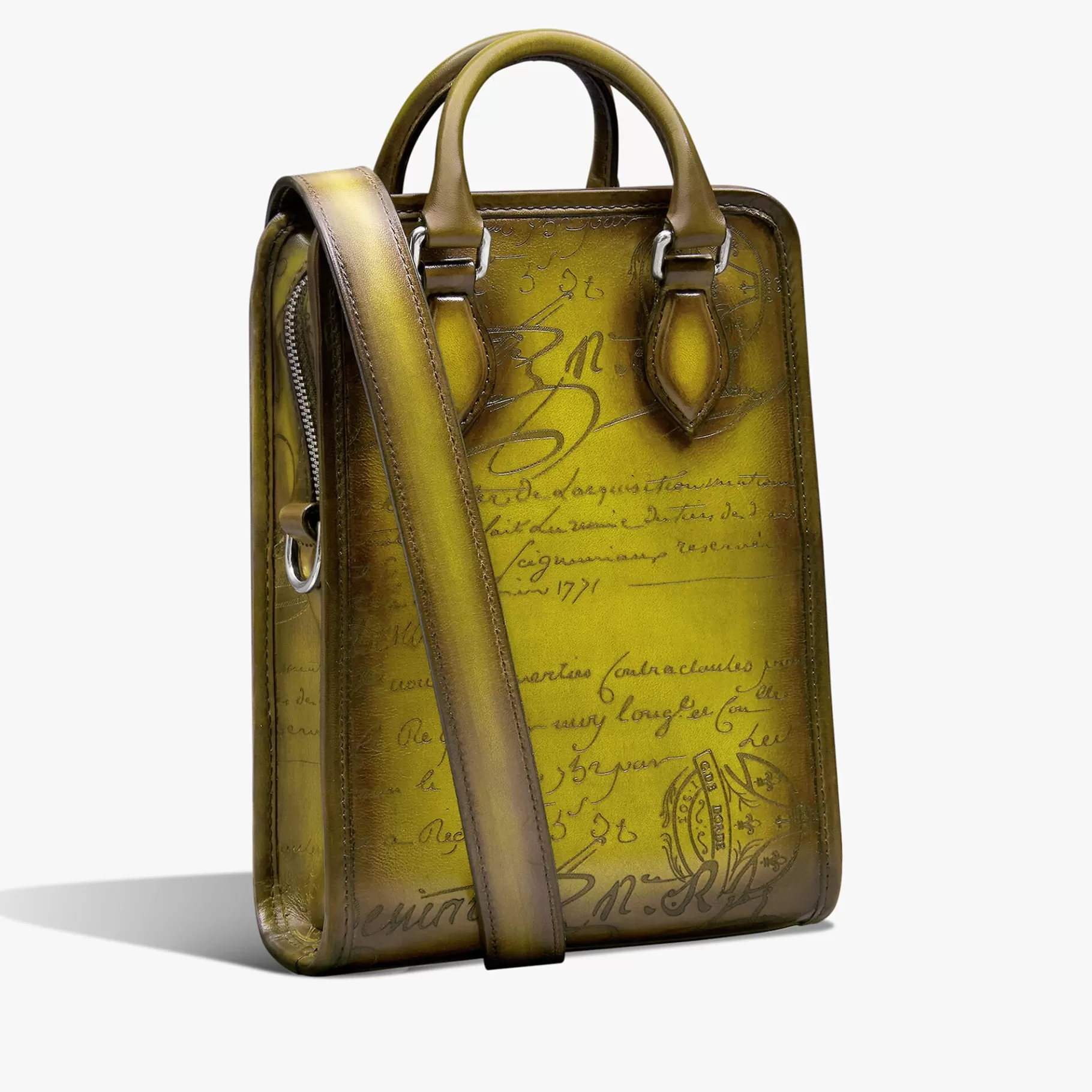 Sac Bandoulière Premier Jour Gulliver En Cuir Scritto | Berluti Fashion