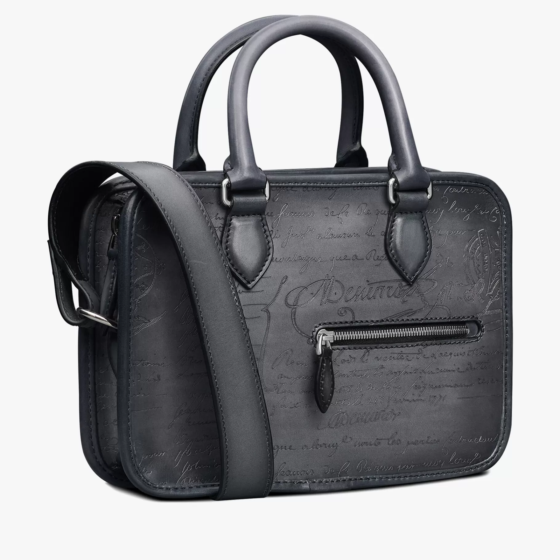 Sac Bandoulière Un Jour Gulliver En Cuir Scritto | Berluti Best Sale