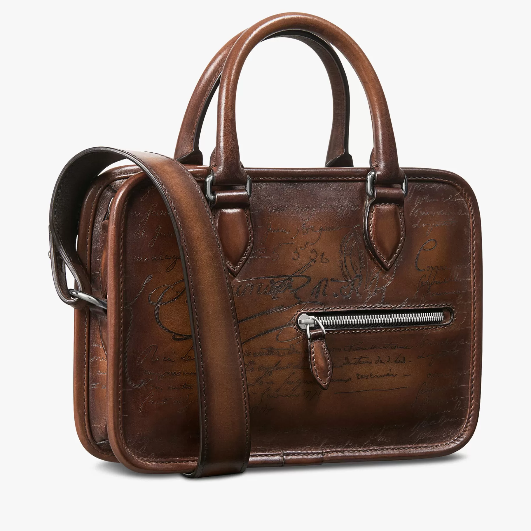 Sac Bandoulière Un Jour Gulliver En Cuir Scritto | Berluti Best