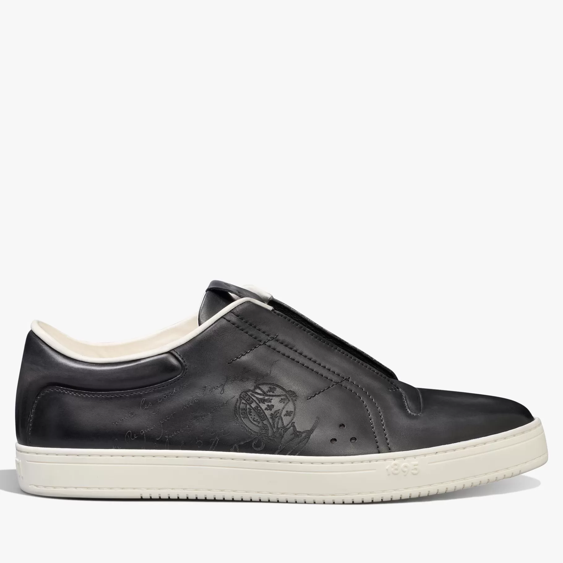 Slip On Playtime En Cuir Scritto | Berluti Outlet