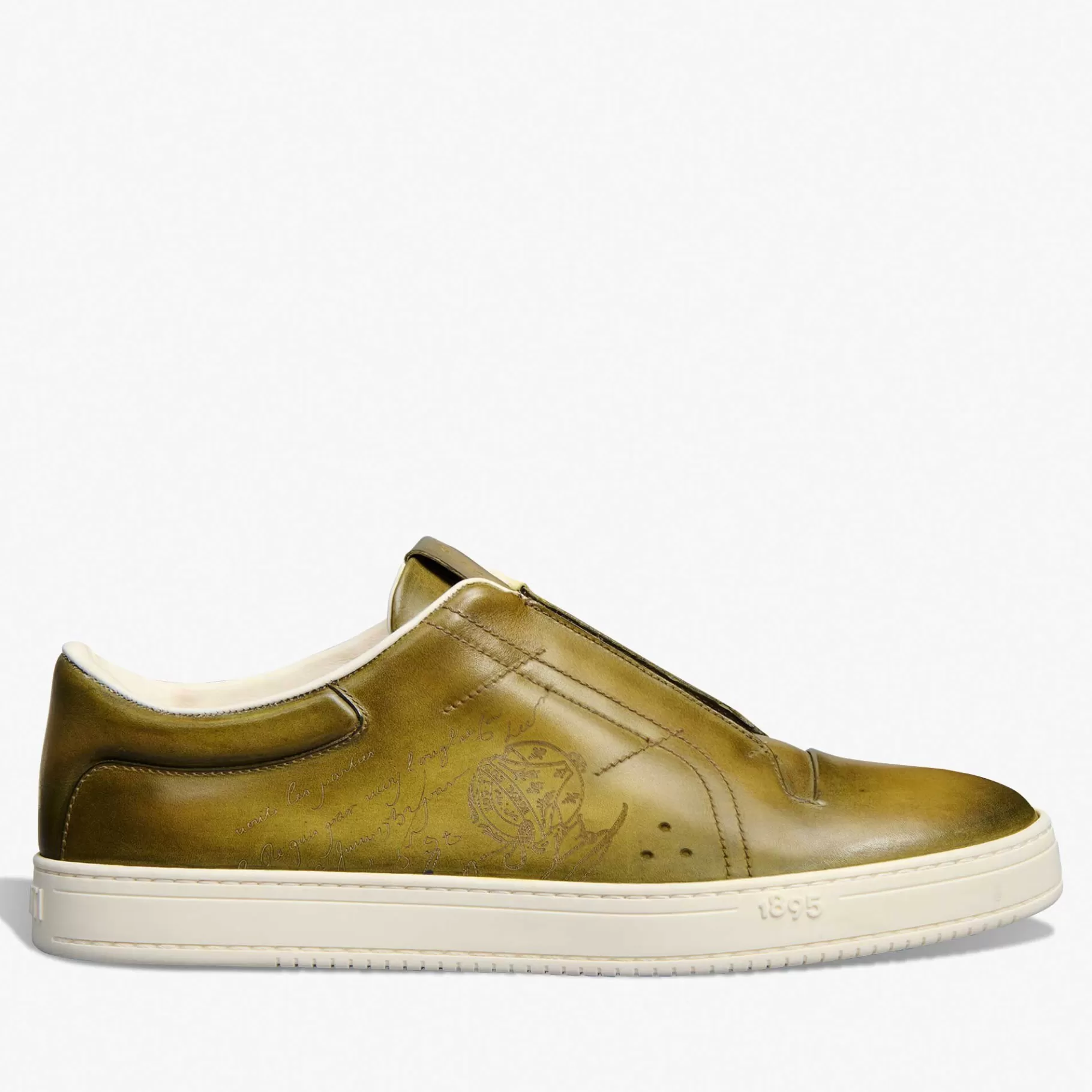 Slip On Playtime En Cuir Scritto | Berluti Hot