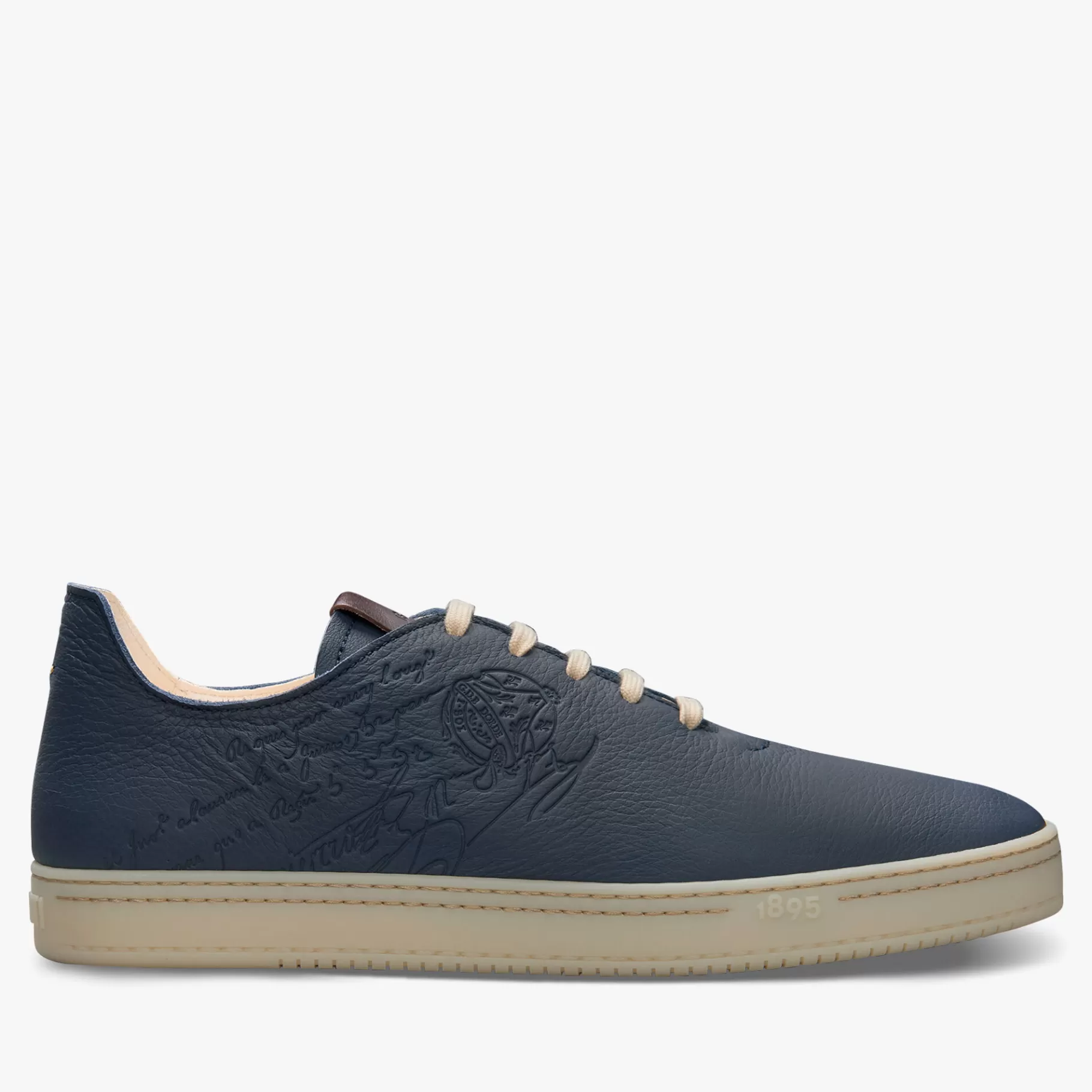 Sneaker Eden En Cuir Scritto | Berluti Clearance