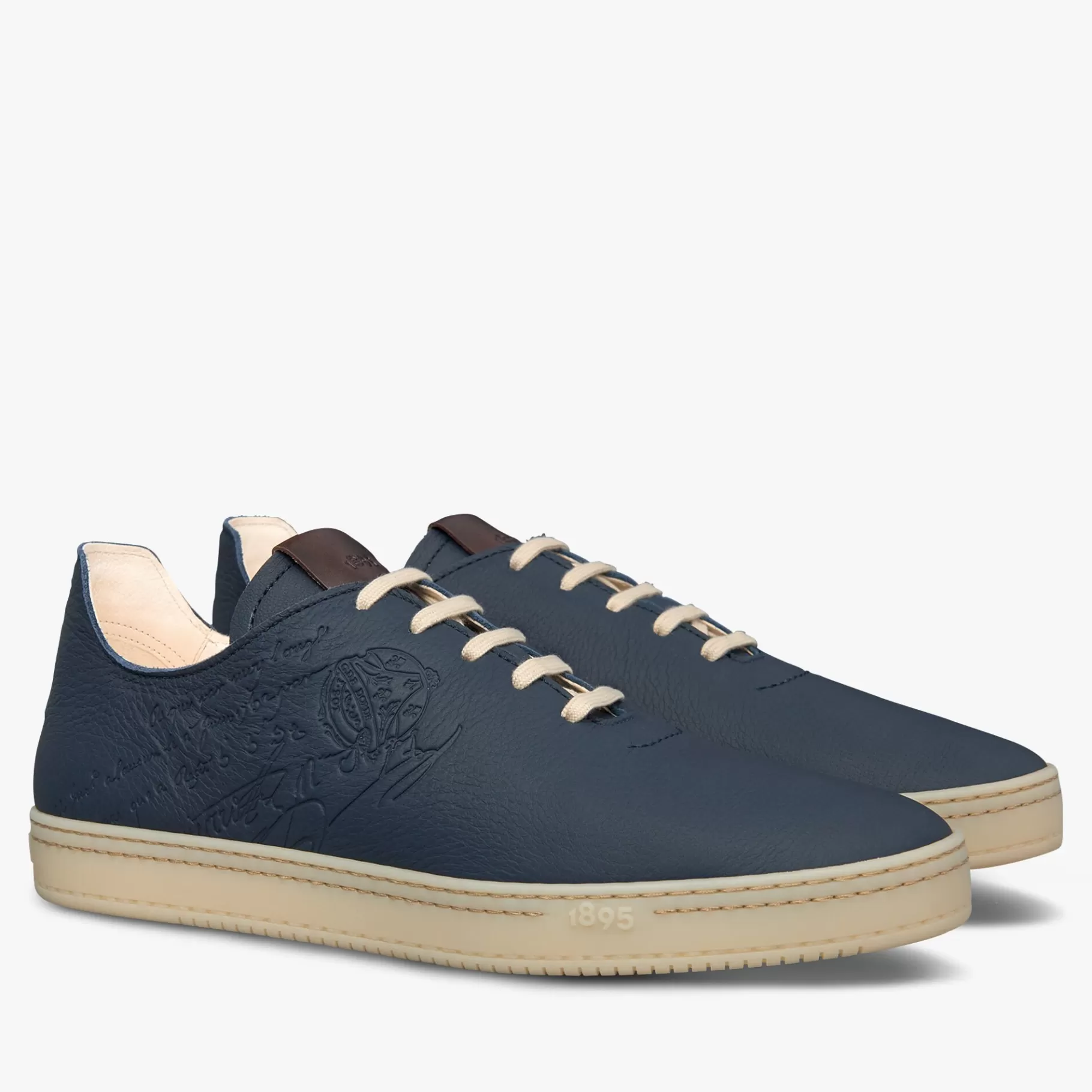 Sneaker Eden En Cuir Scritto | Berluti Clearance